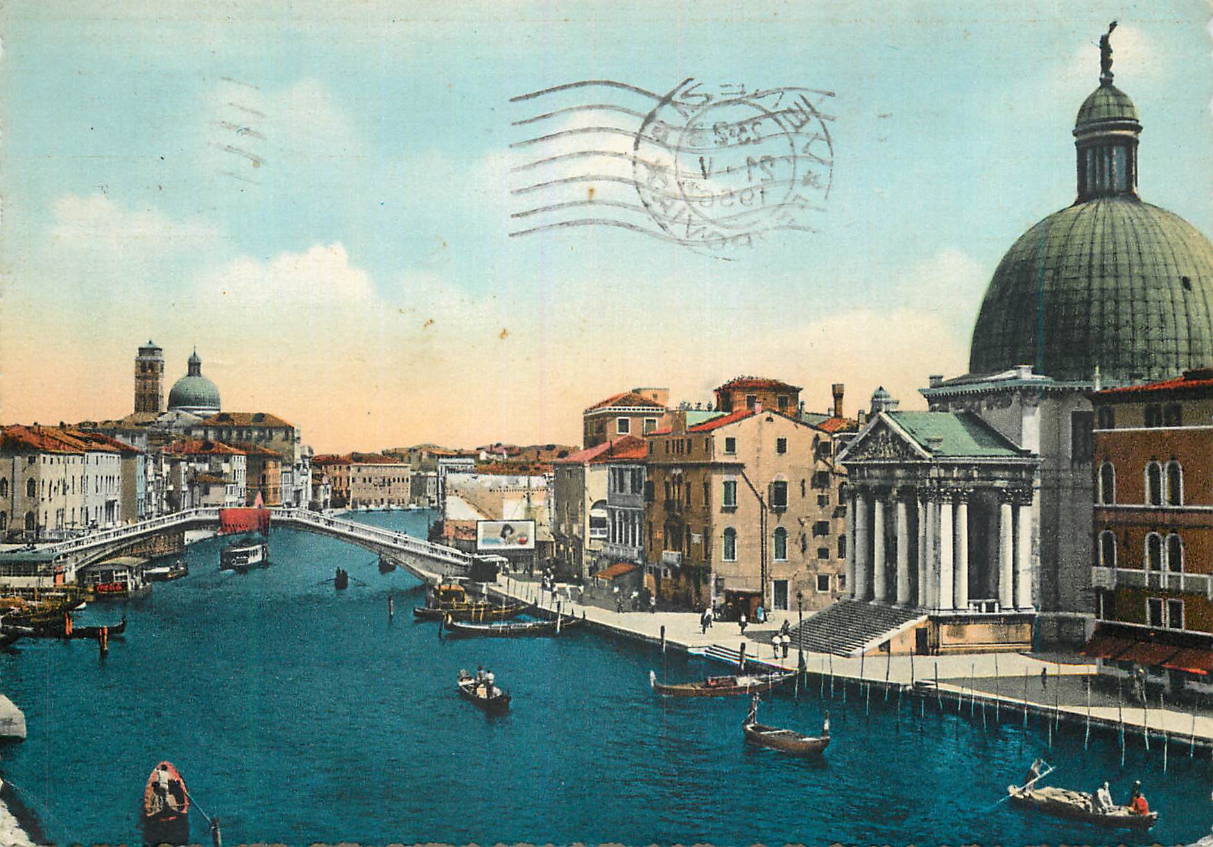 CPM Venezia L'Eglise de S Simeon le Pont