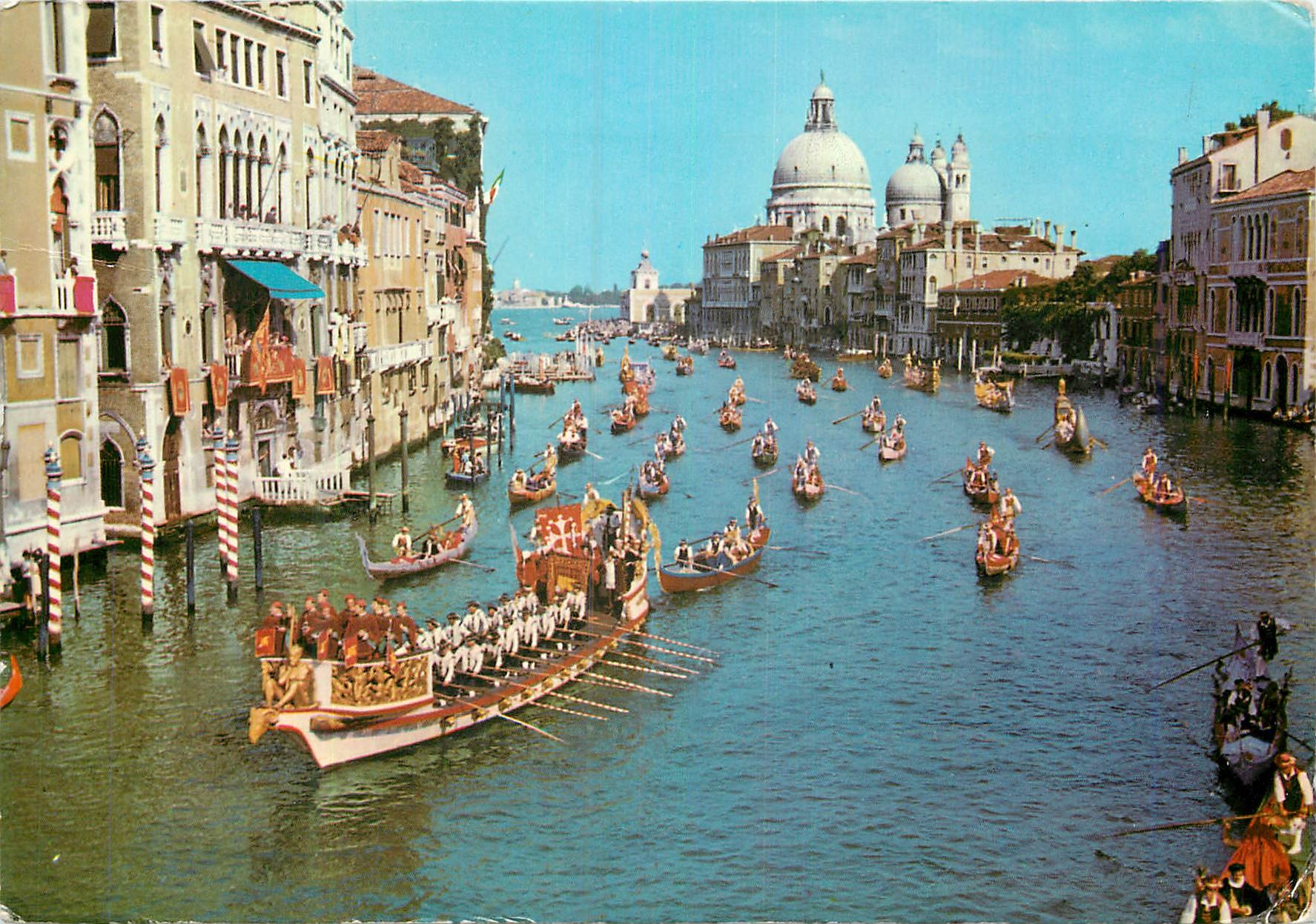 CPM Venezia Canal Grande Regale historique