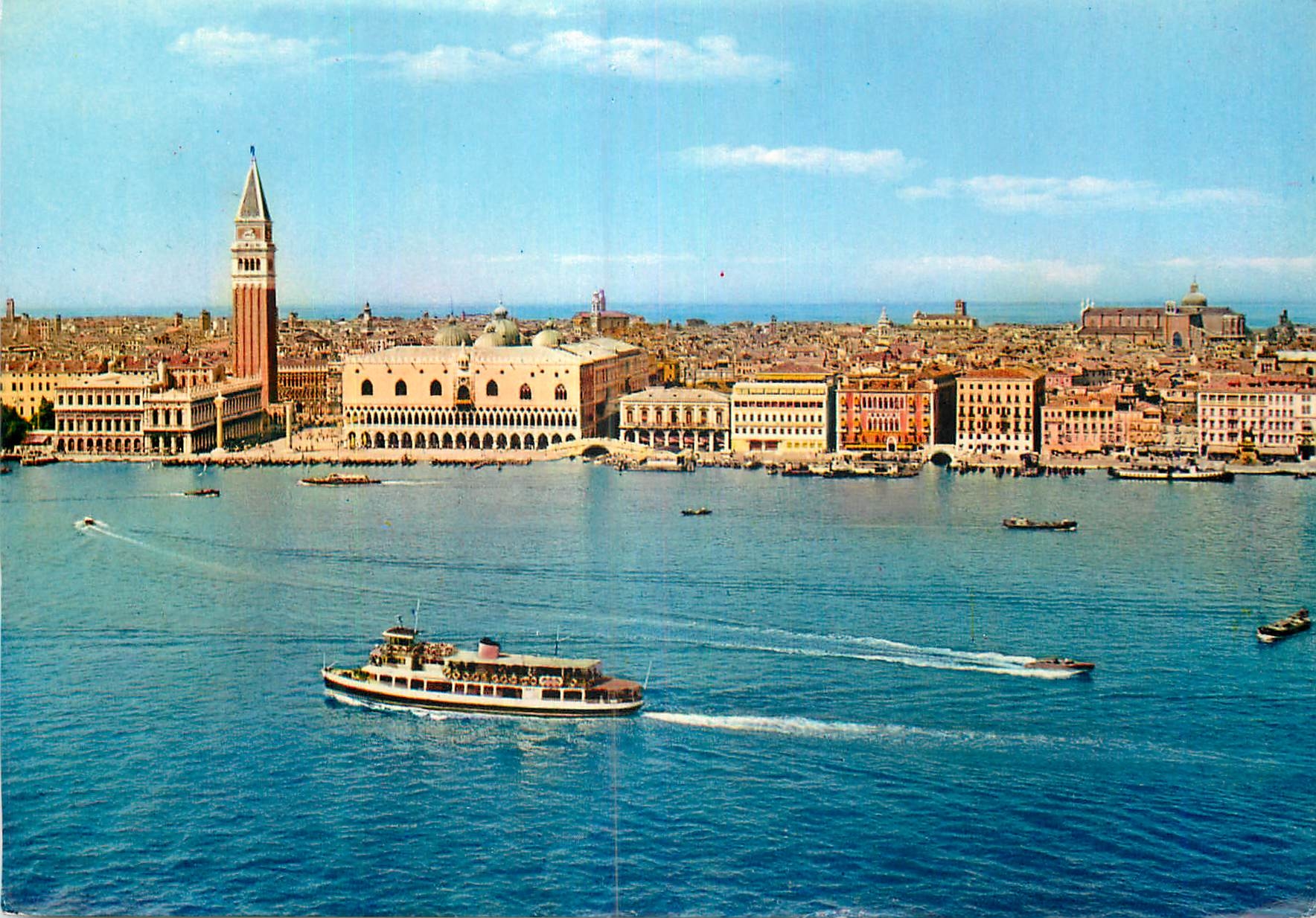 CPM Venezia Bassin de Saint-Marc panorama