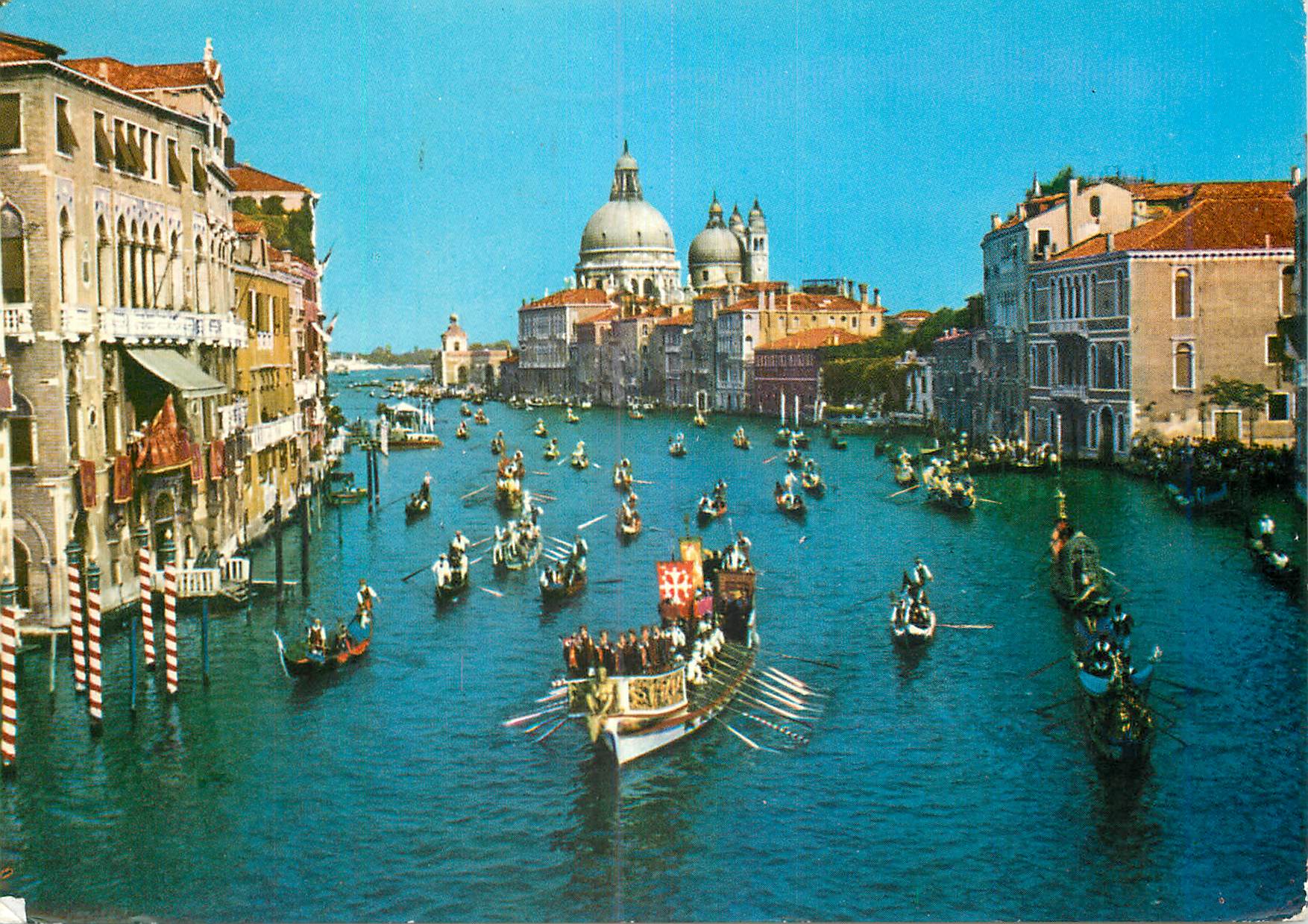 CPM Venezia Fetes populaires a Venise regale historique
