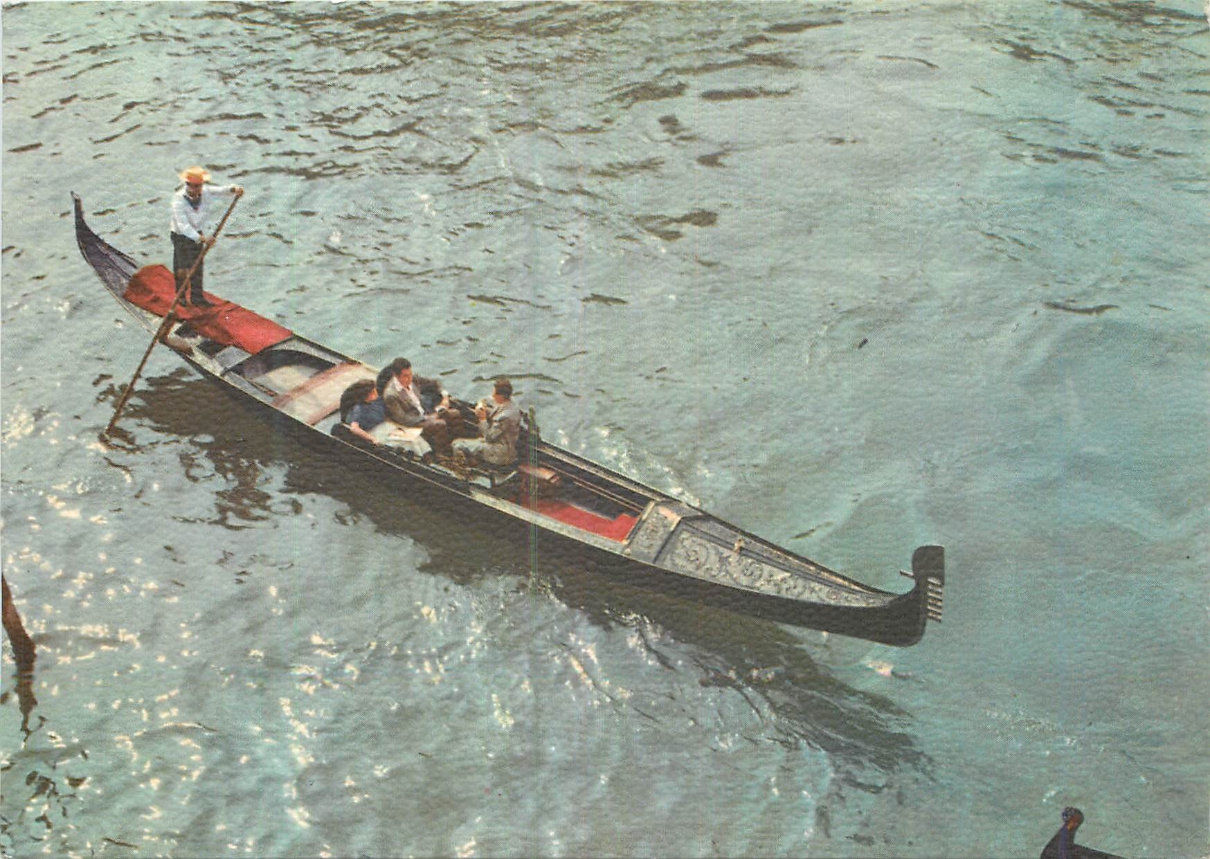 CPM Venezia La gondole caracteristique