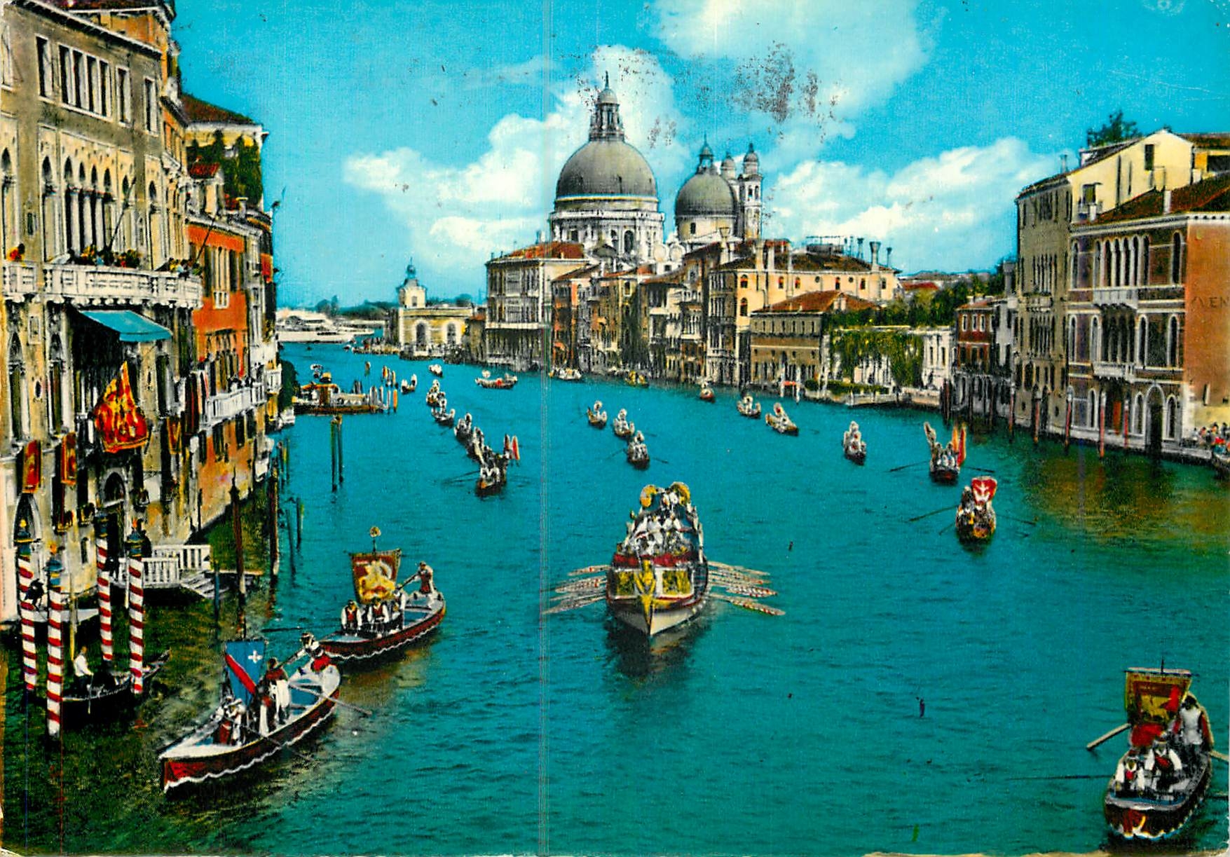 CPM Venezia Le Regale historique dans le Grand Canale