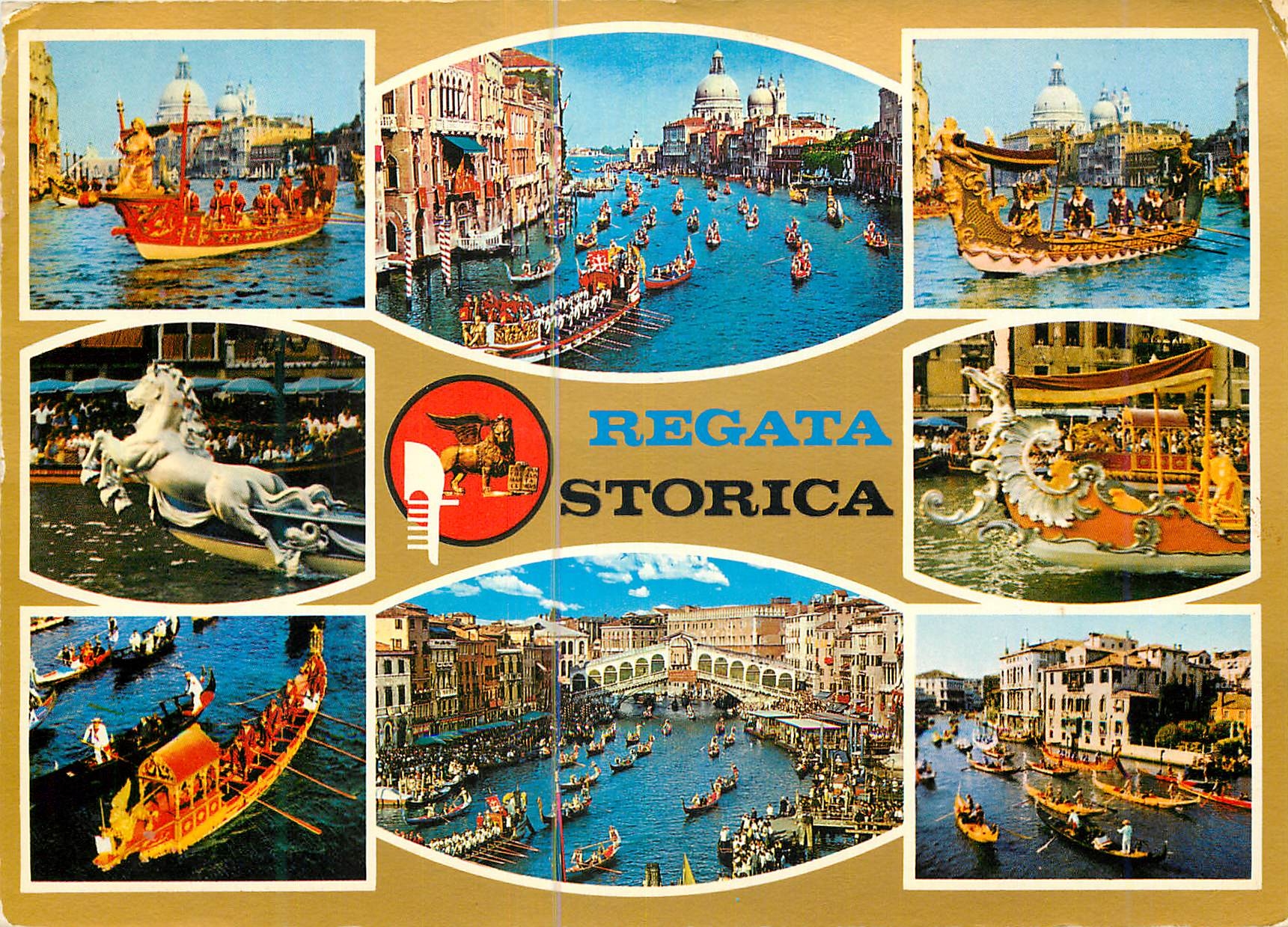 CPM Venezia Place St Marc Vol de pigeons