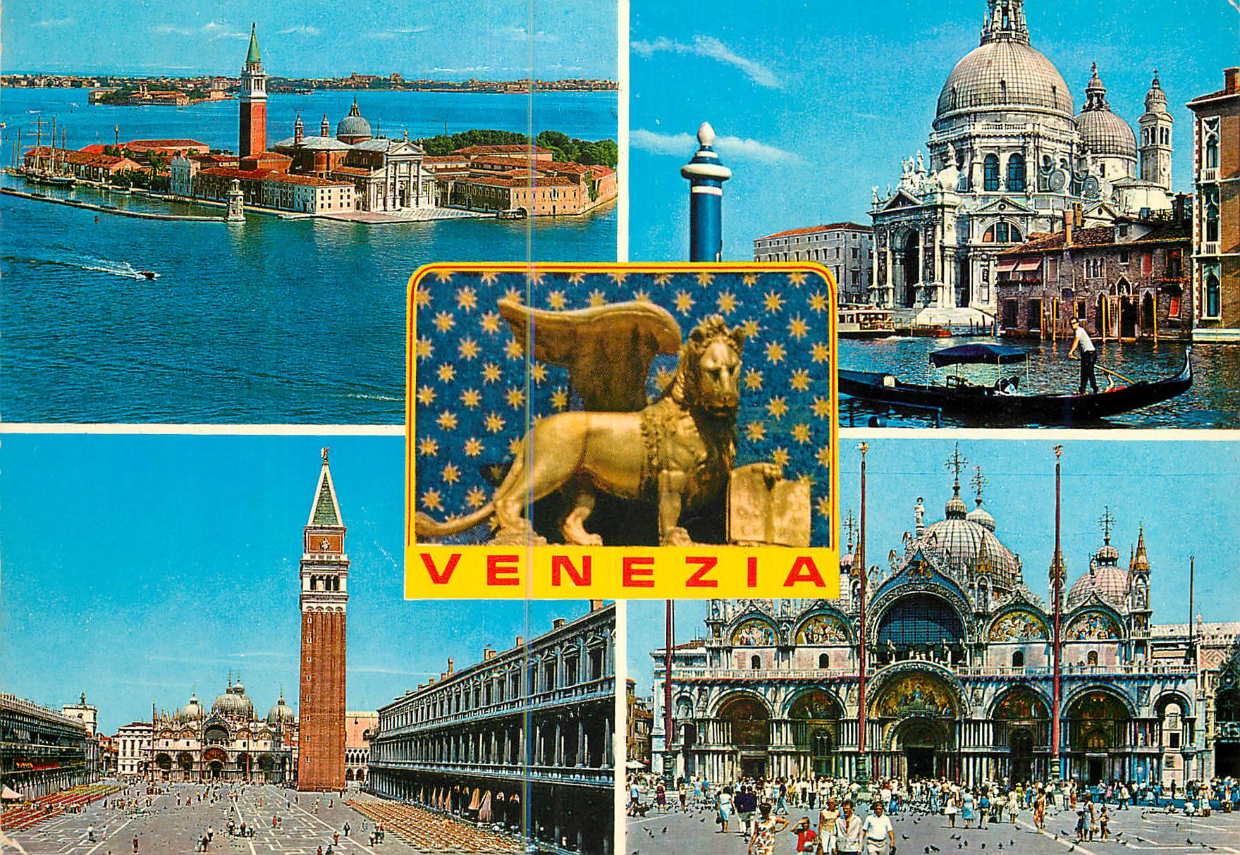 CPM Venezia Saint-Marc La petite place De nuit