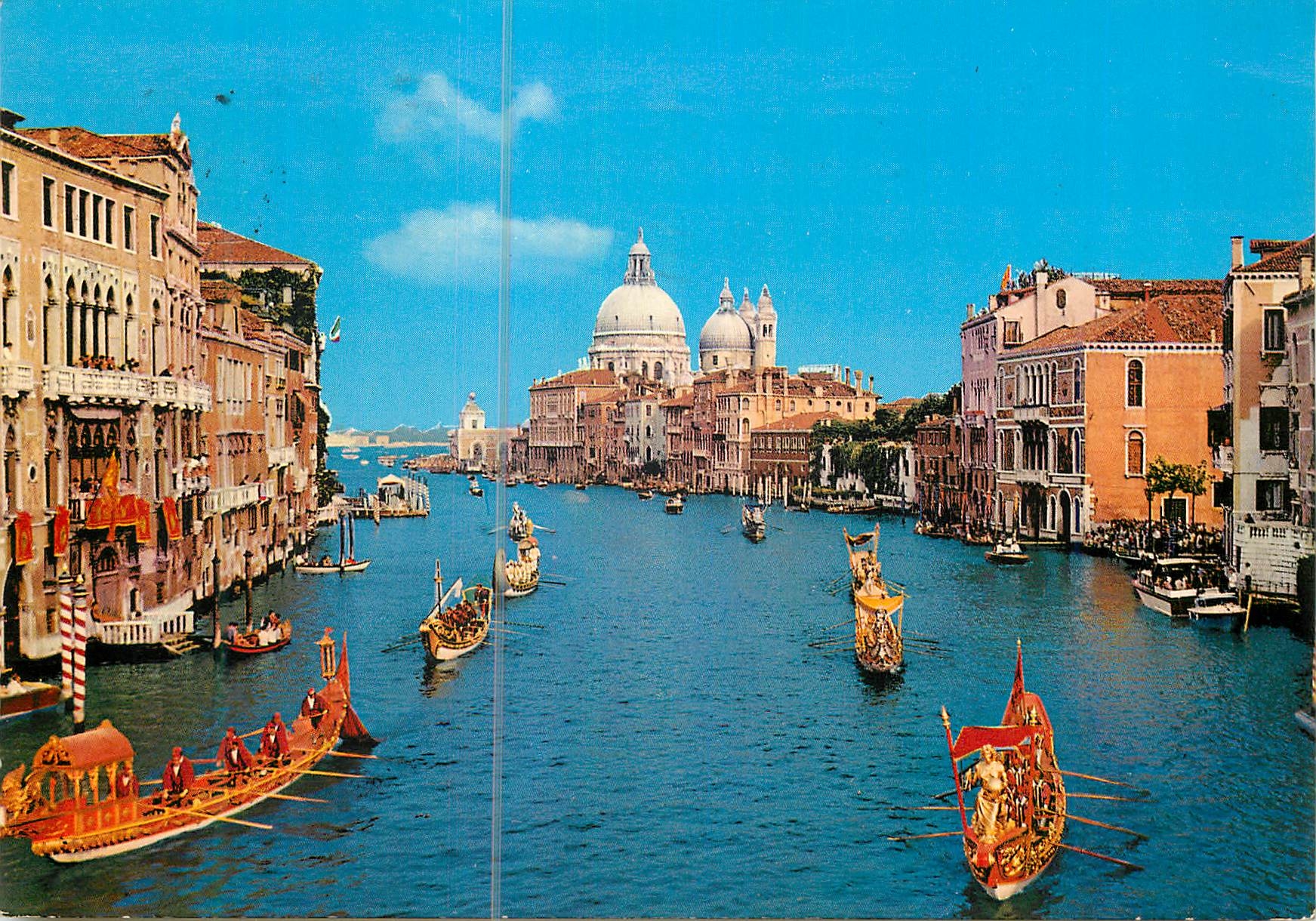 CPM Venezia Pont de l'Academie et Palais Franchetti