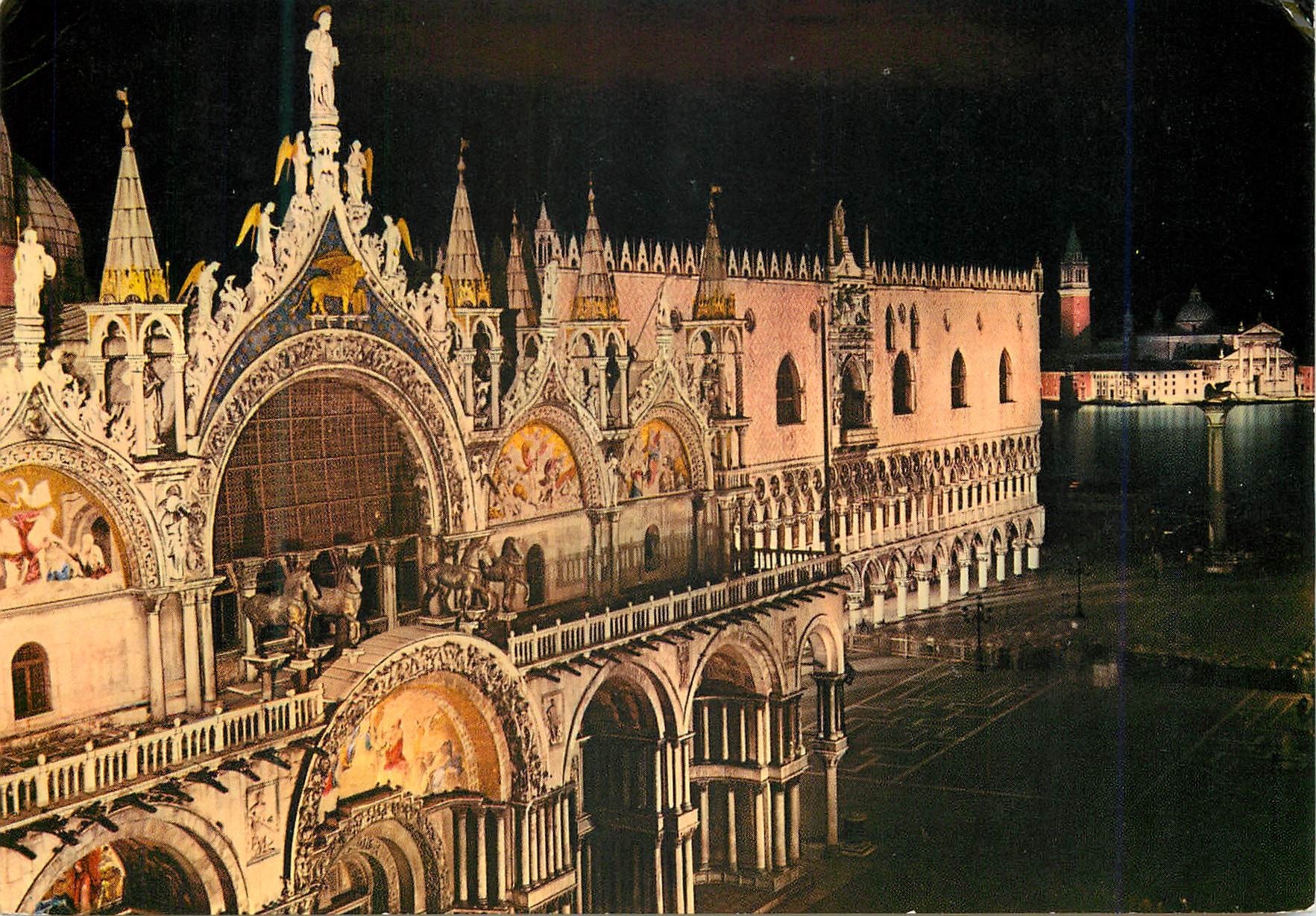 CPM Venezia Basilique de Saint-Marc Palais Ducal