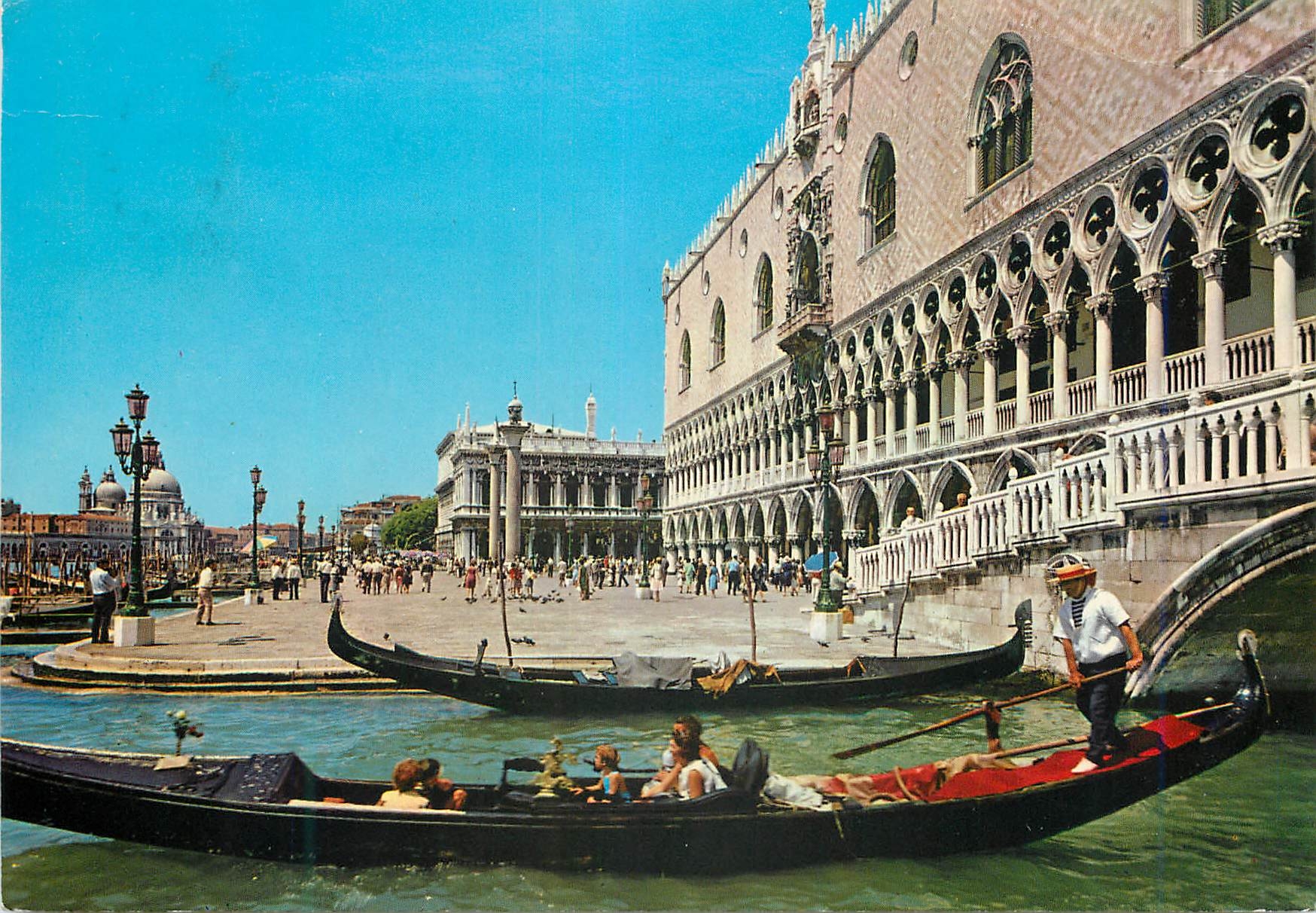 CPM Venezia Palais des Doges et Rive des Schiavoni