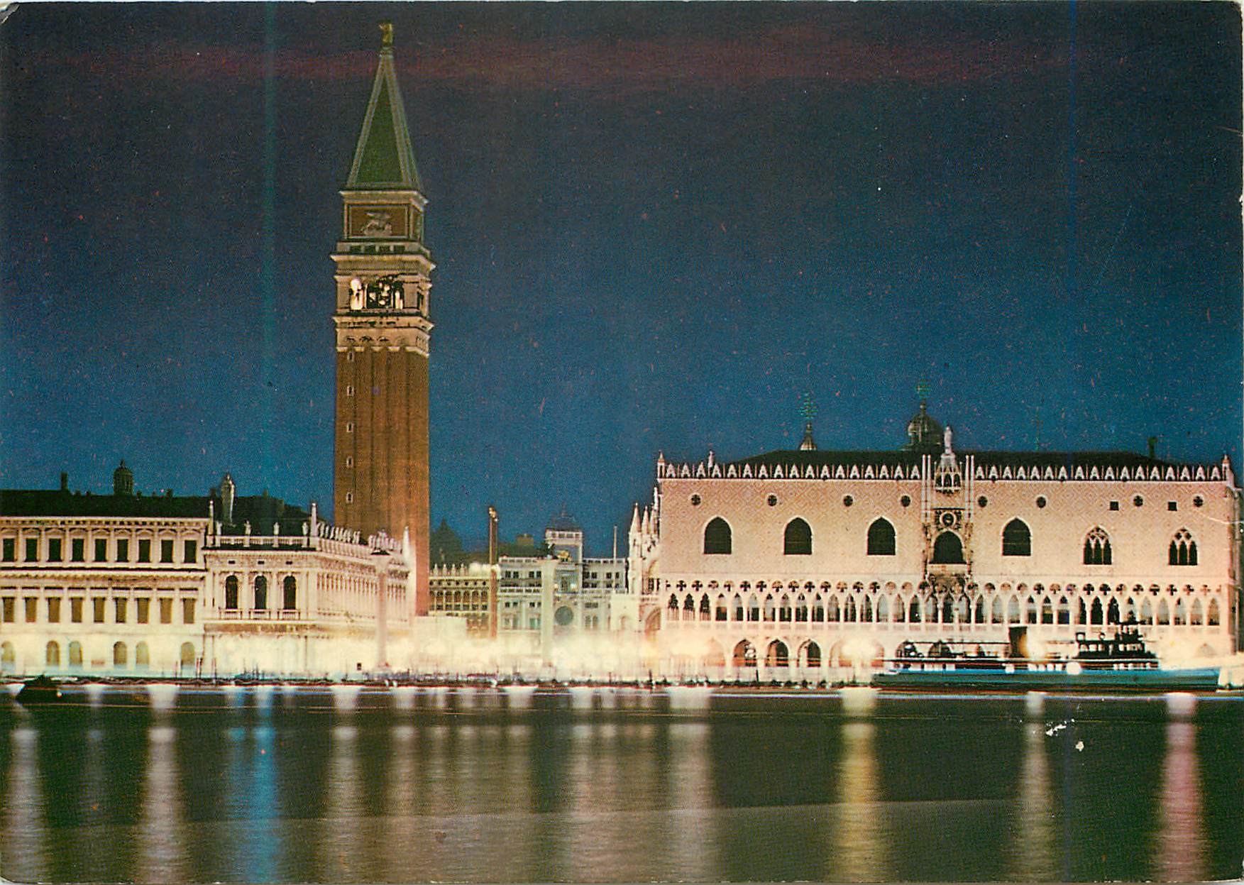 CPM Venezia San Marco de nuit