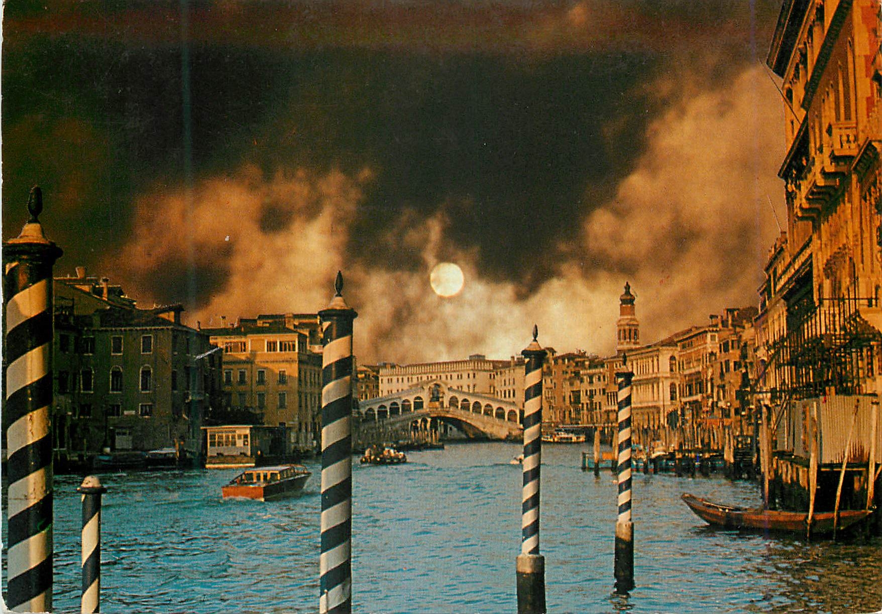 CPM Venezia Le Grand Canal Pont du Rialto