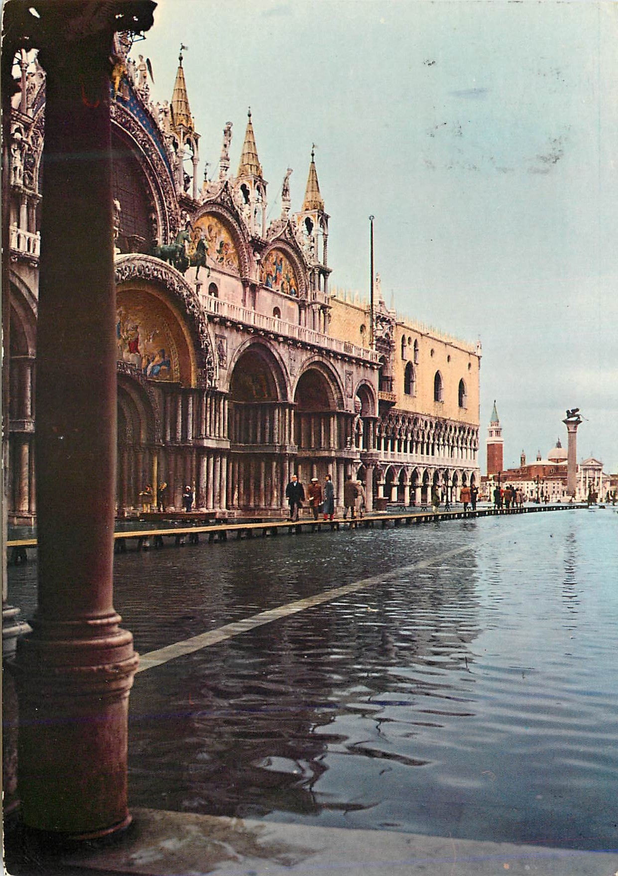CPM Venezia Place Saint-Marc Grande Crue
