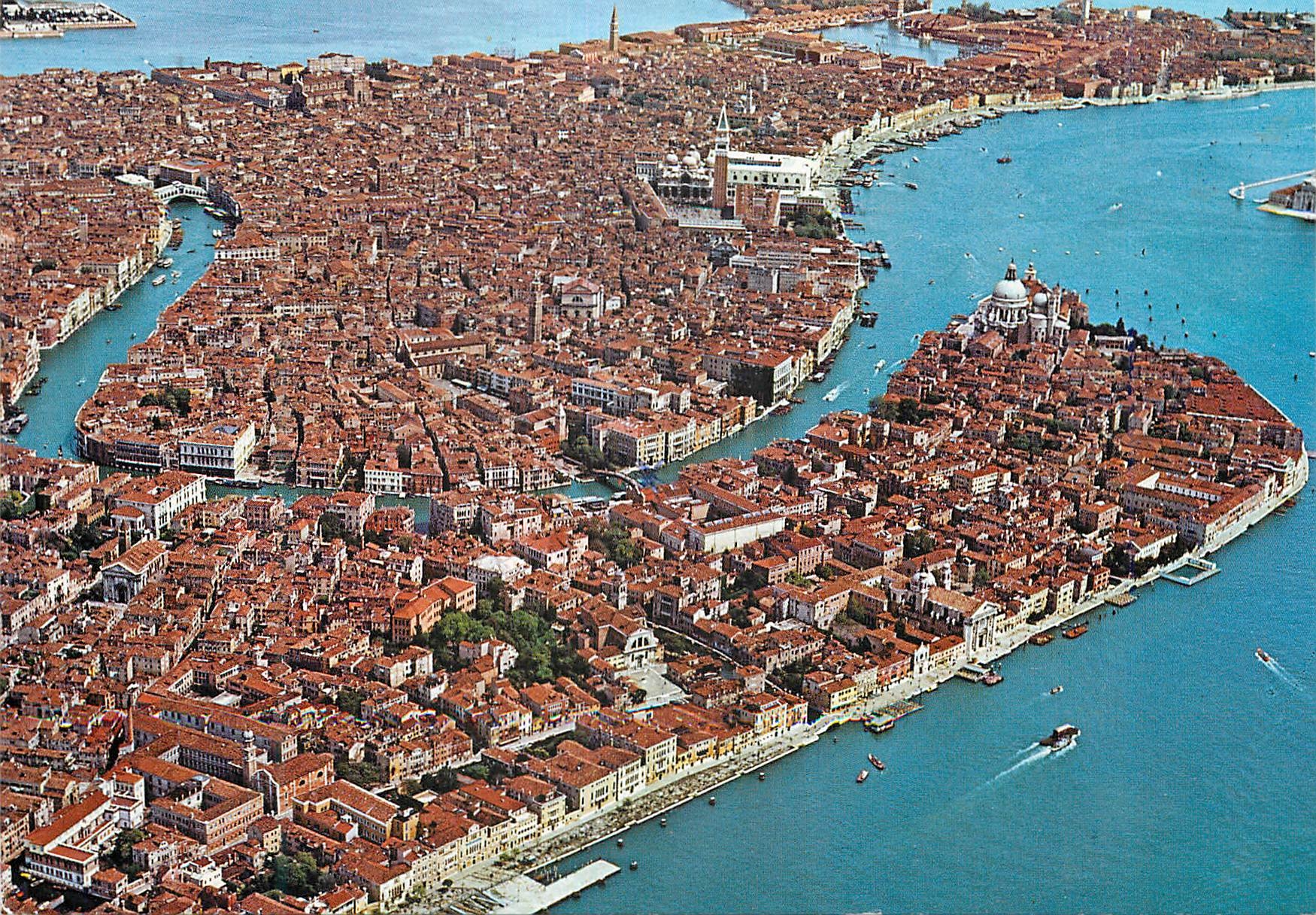 CPM Venezia Vue aerienne
