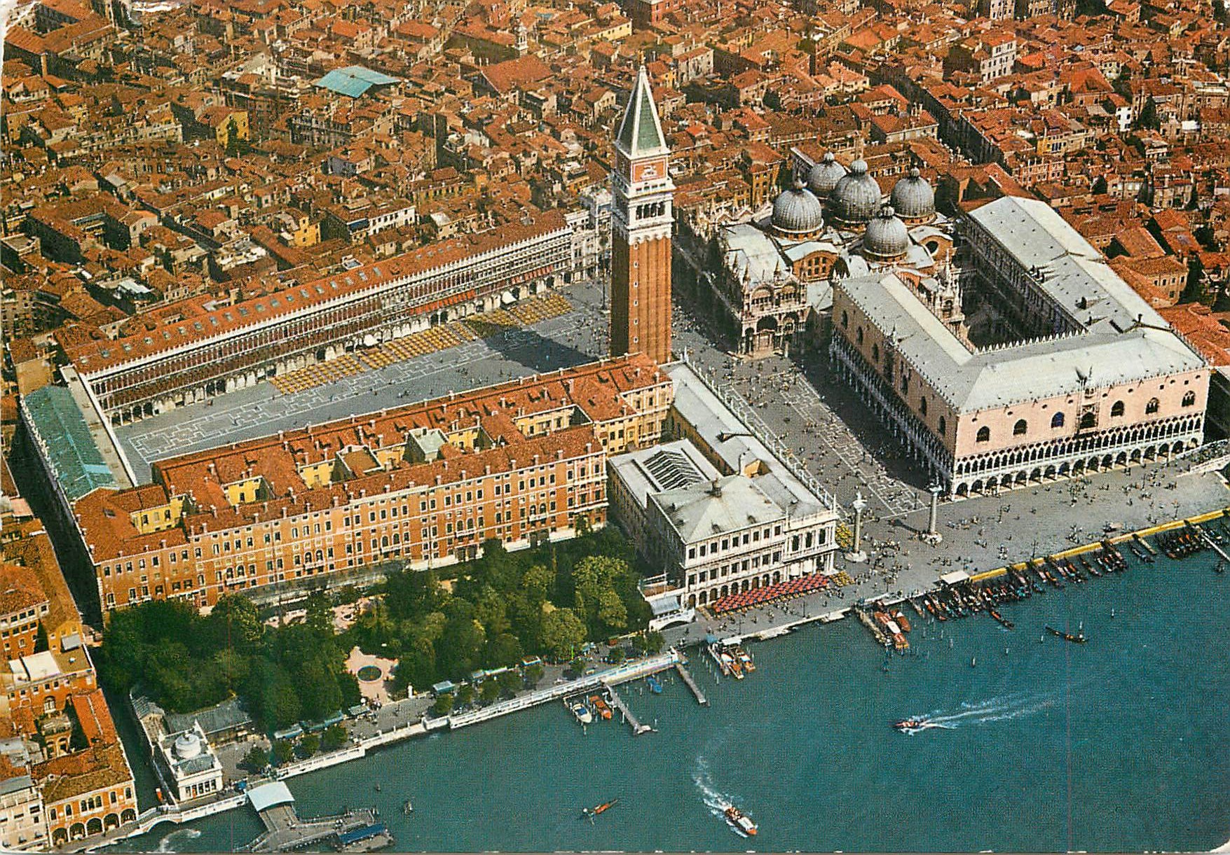 CPM Venezia Panorama de l'avion