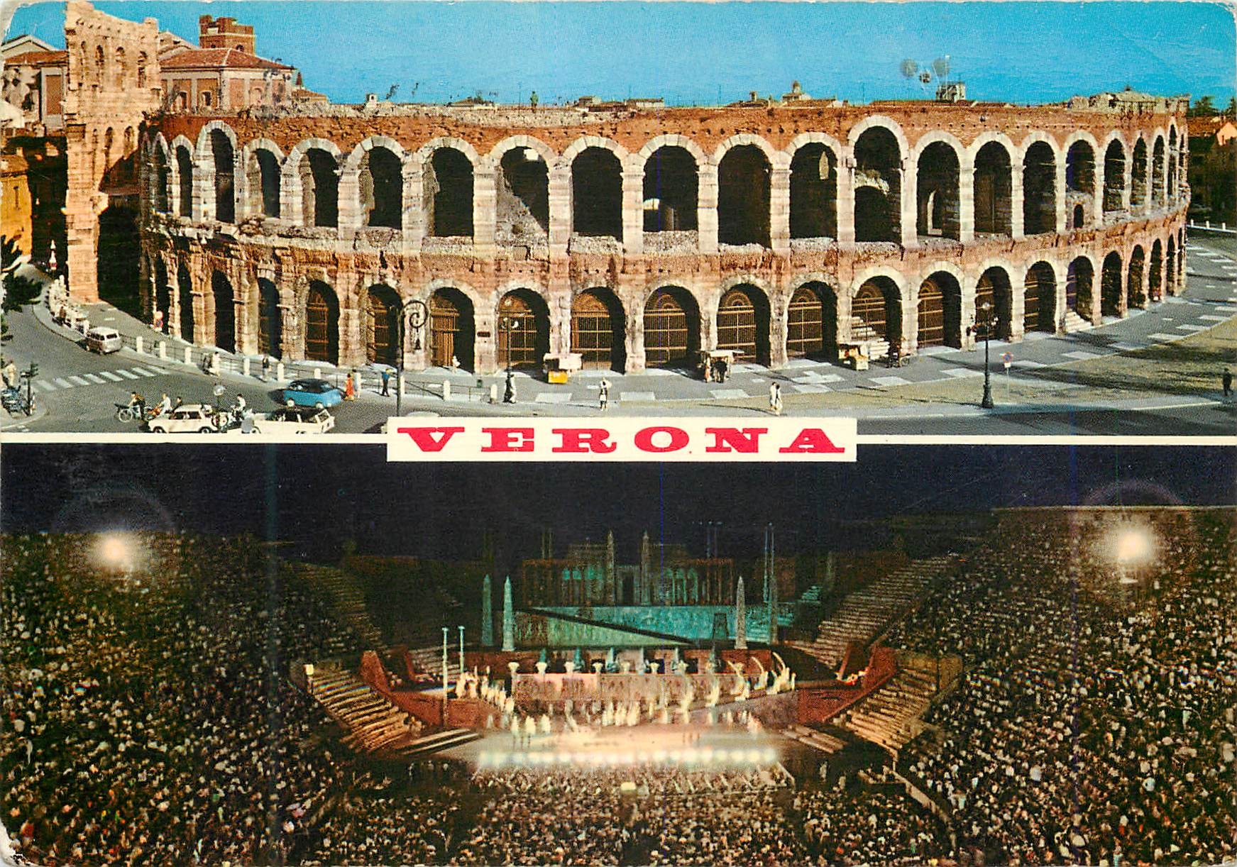 CPM Verona Un bonjour de Verona