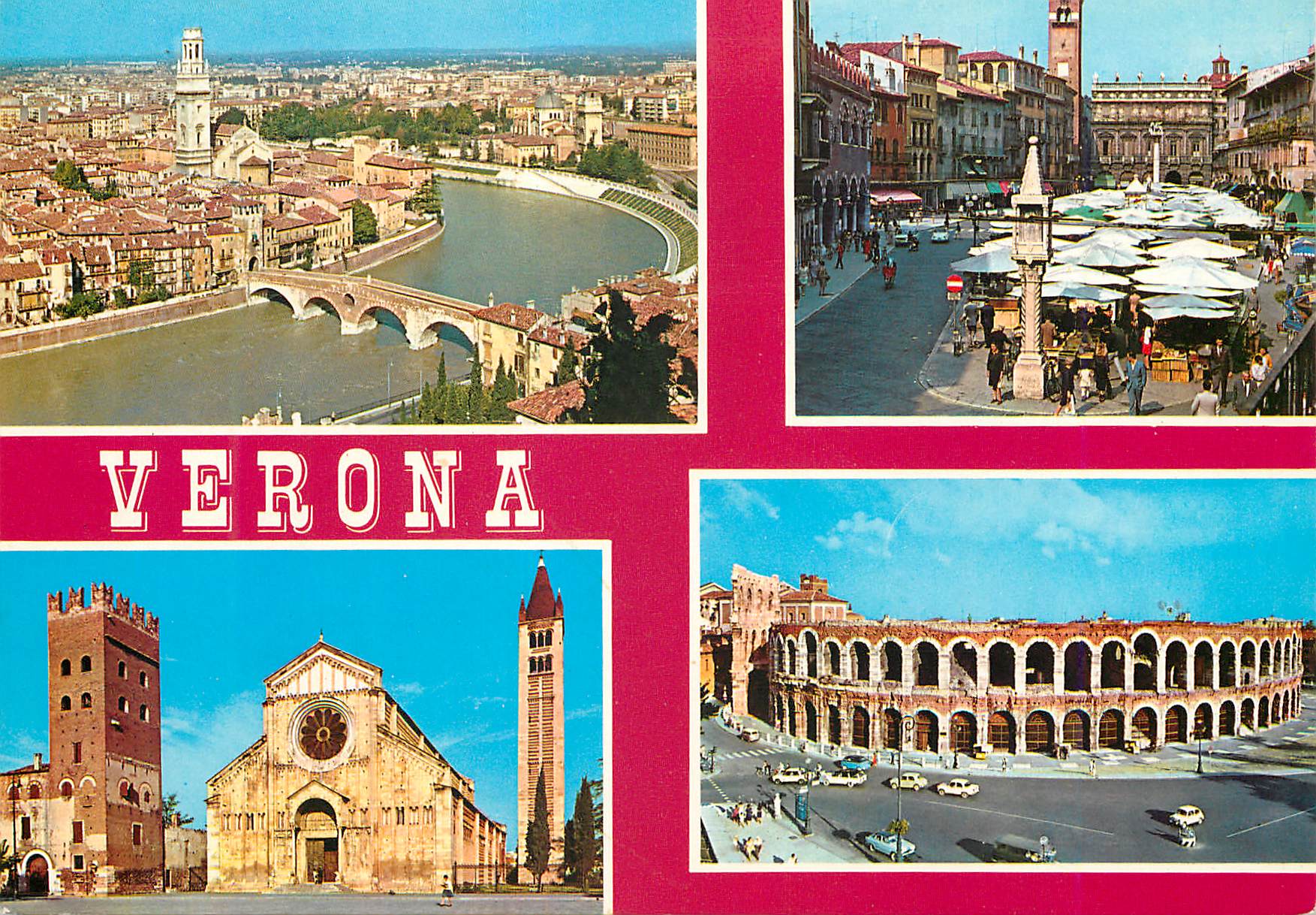CPM Verona Un Bonjour de Verona