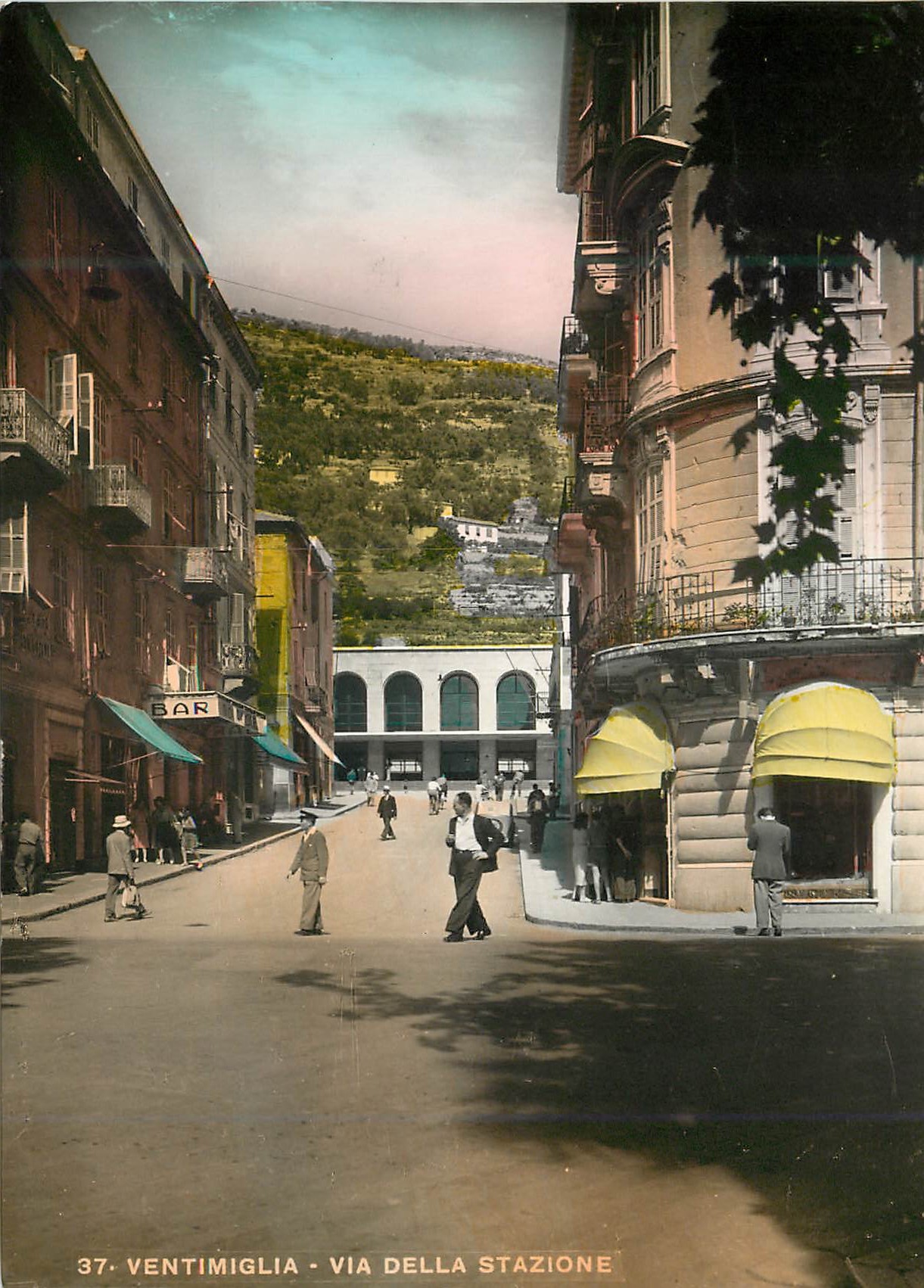 CPM Ventimiglia Via della Stazione