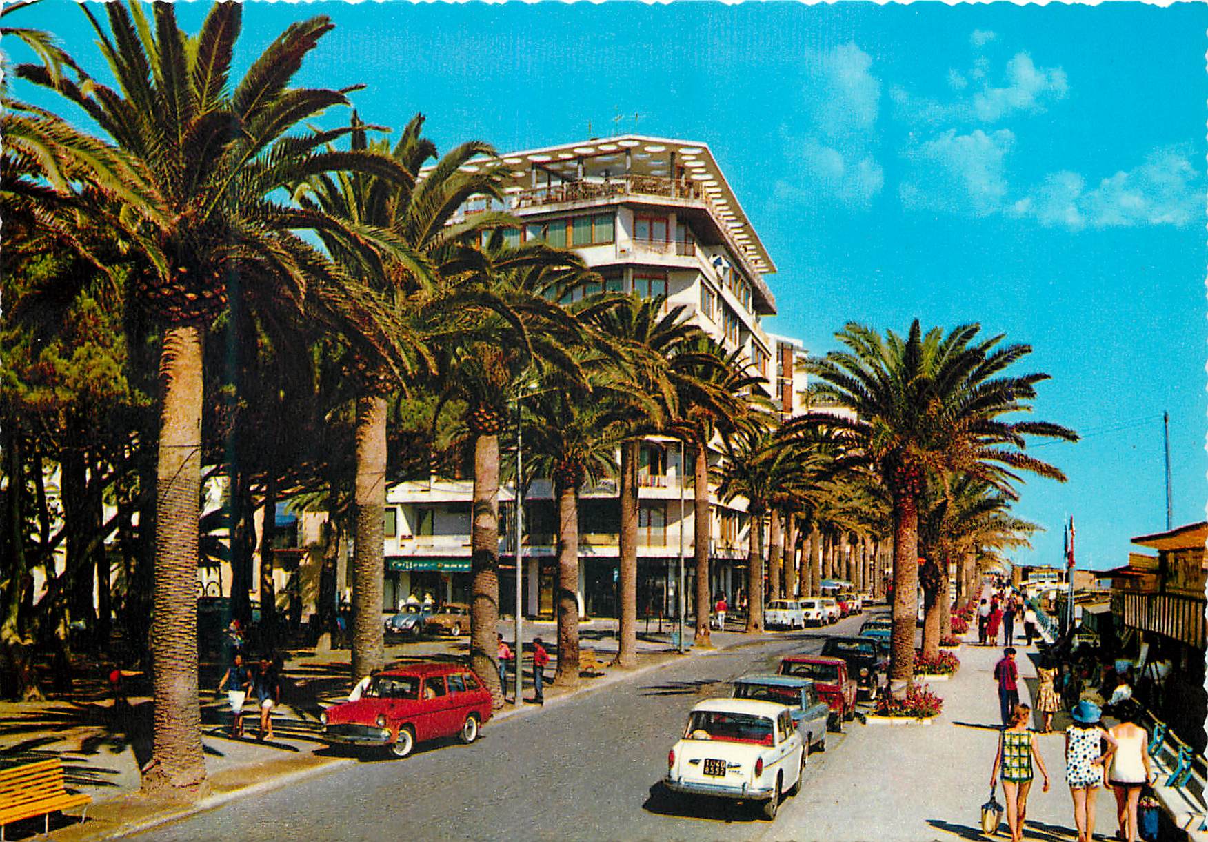 CPM Ventimiglia Promenade le long de la mer Oberdan