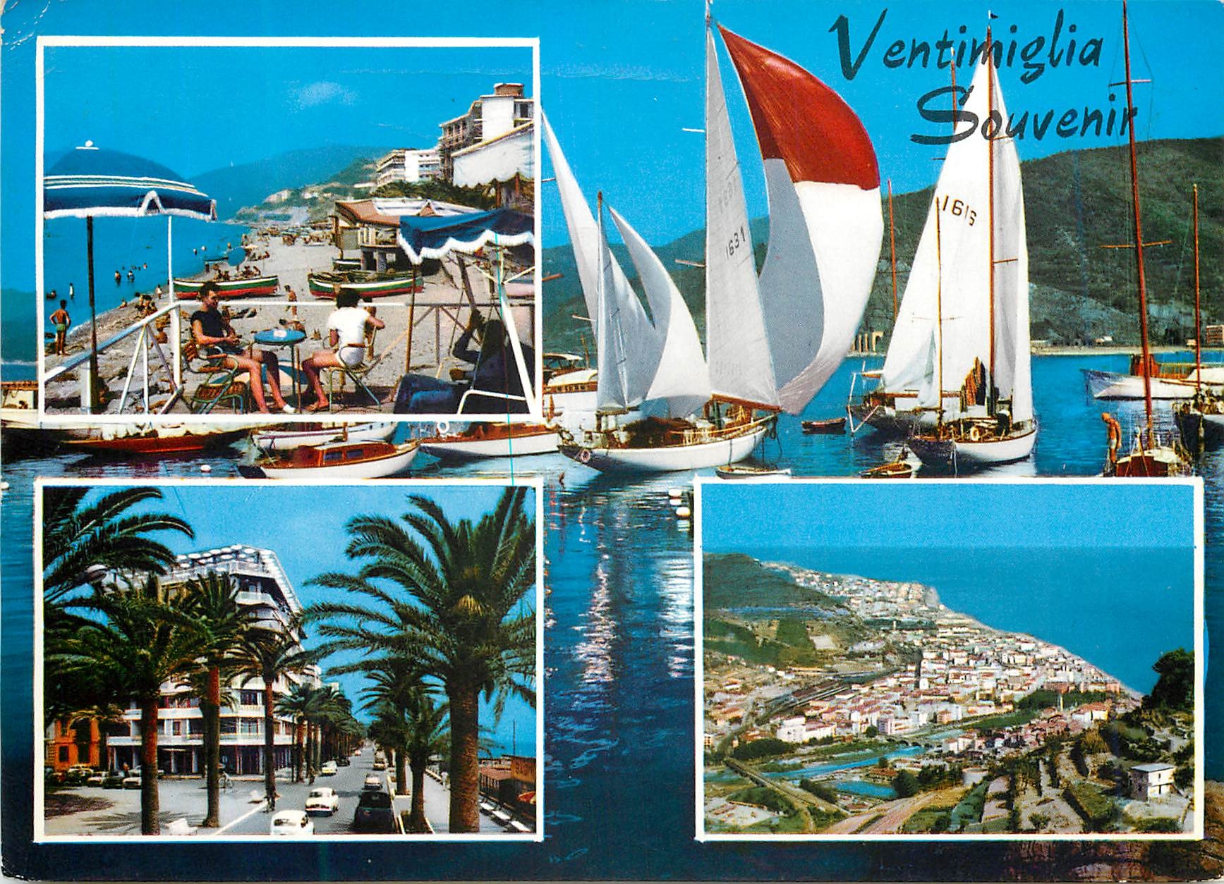 CPM Ventimiglia Riviera Dei Fiori Souvenir