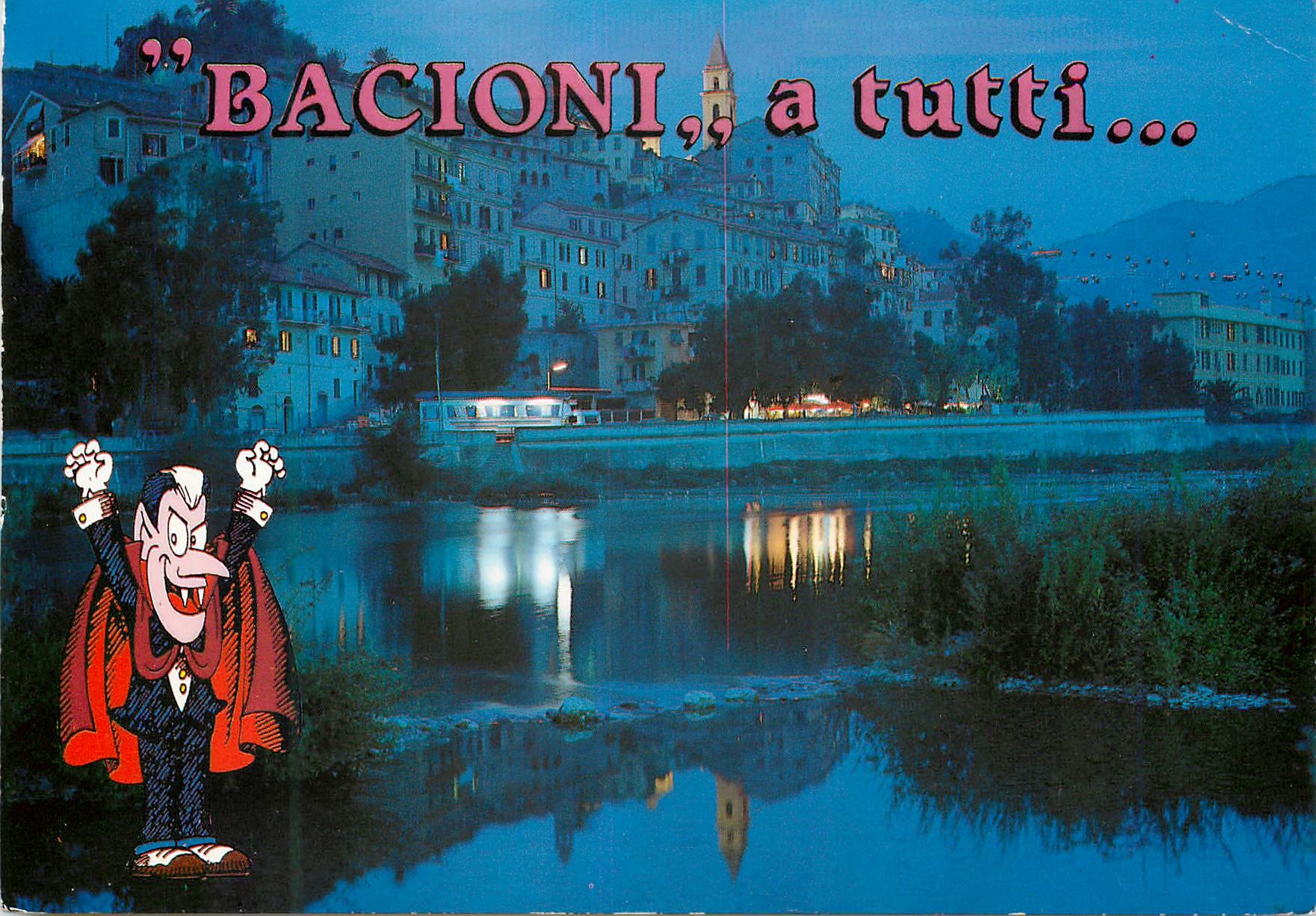 CPM Ventimiglia Riviera Dei Fiori Nocturne