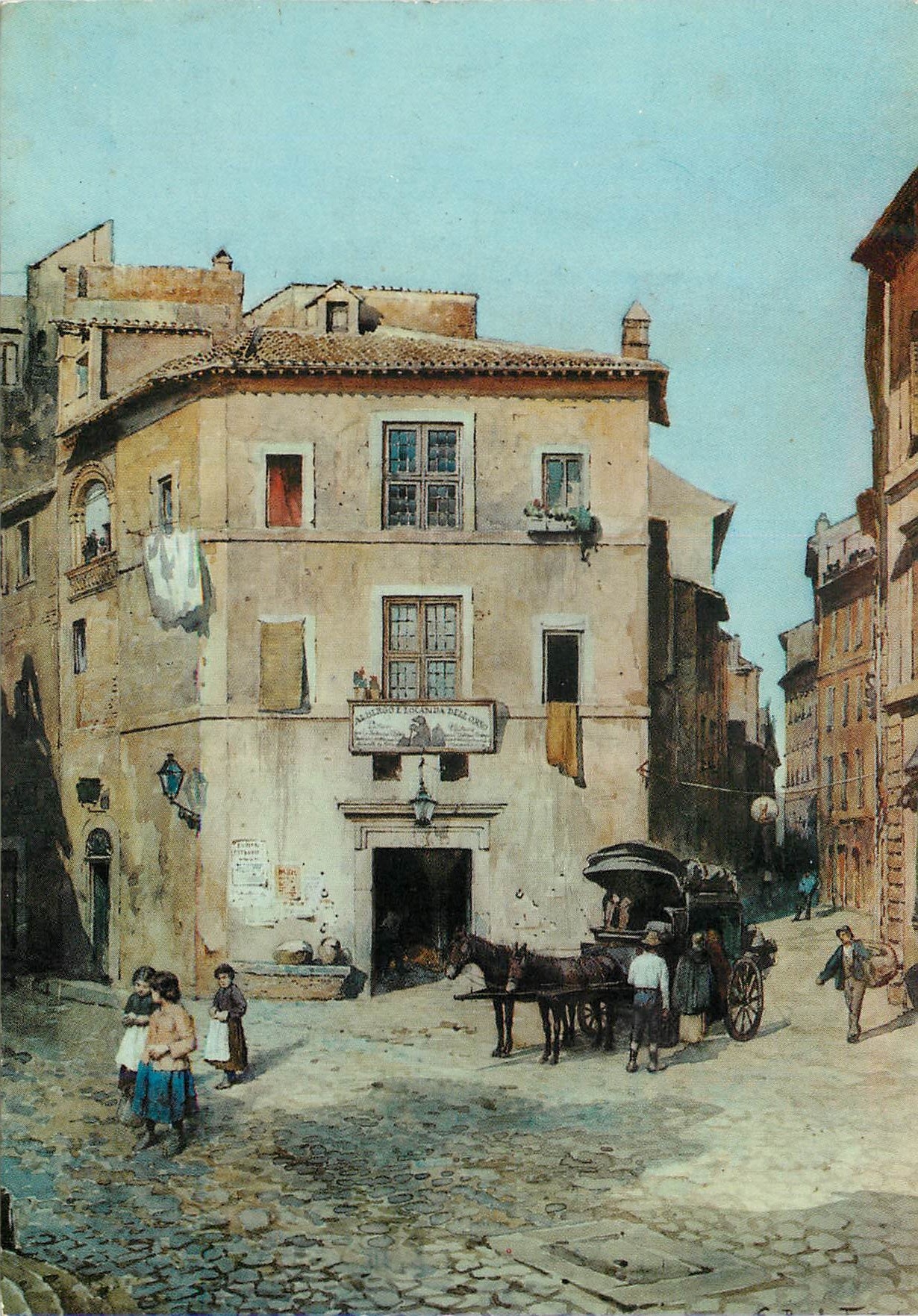 CPM Roma Albergo dell'Orso Museo di Roma