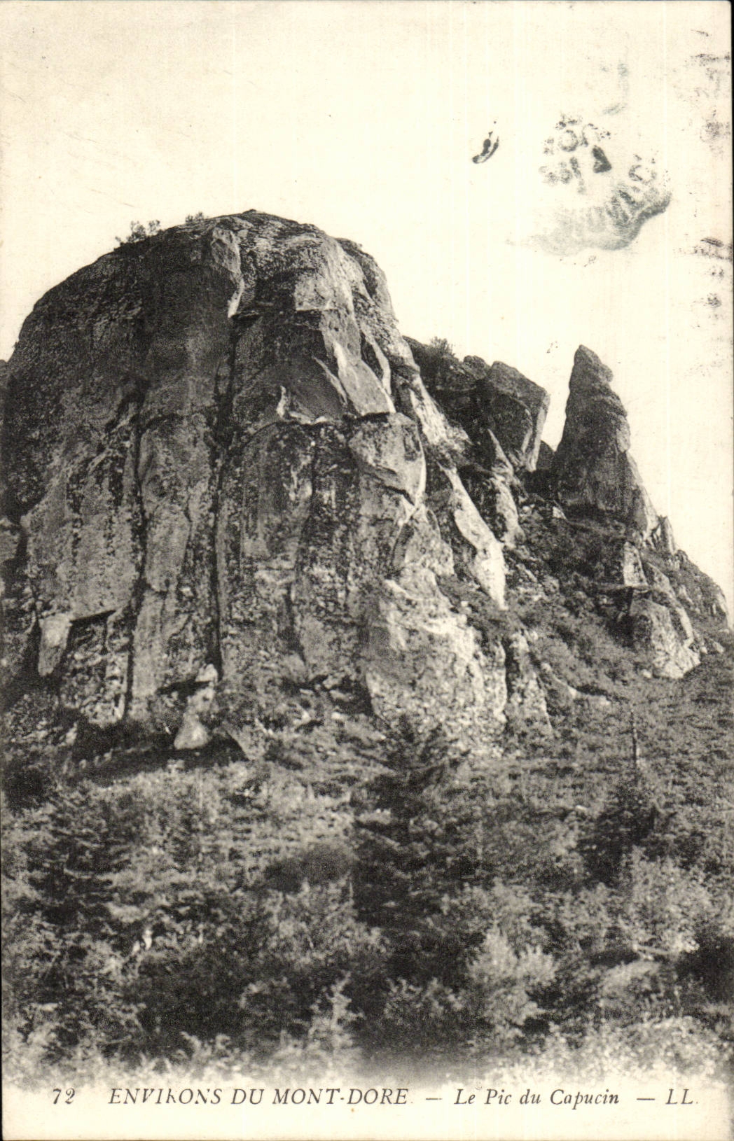 Environs du Mont Dore CPA Le pic du Capucin