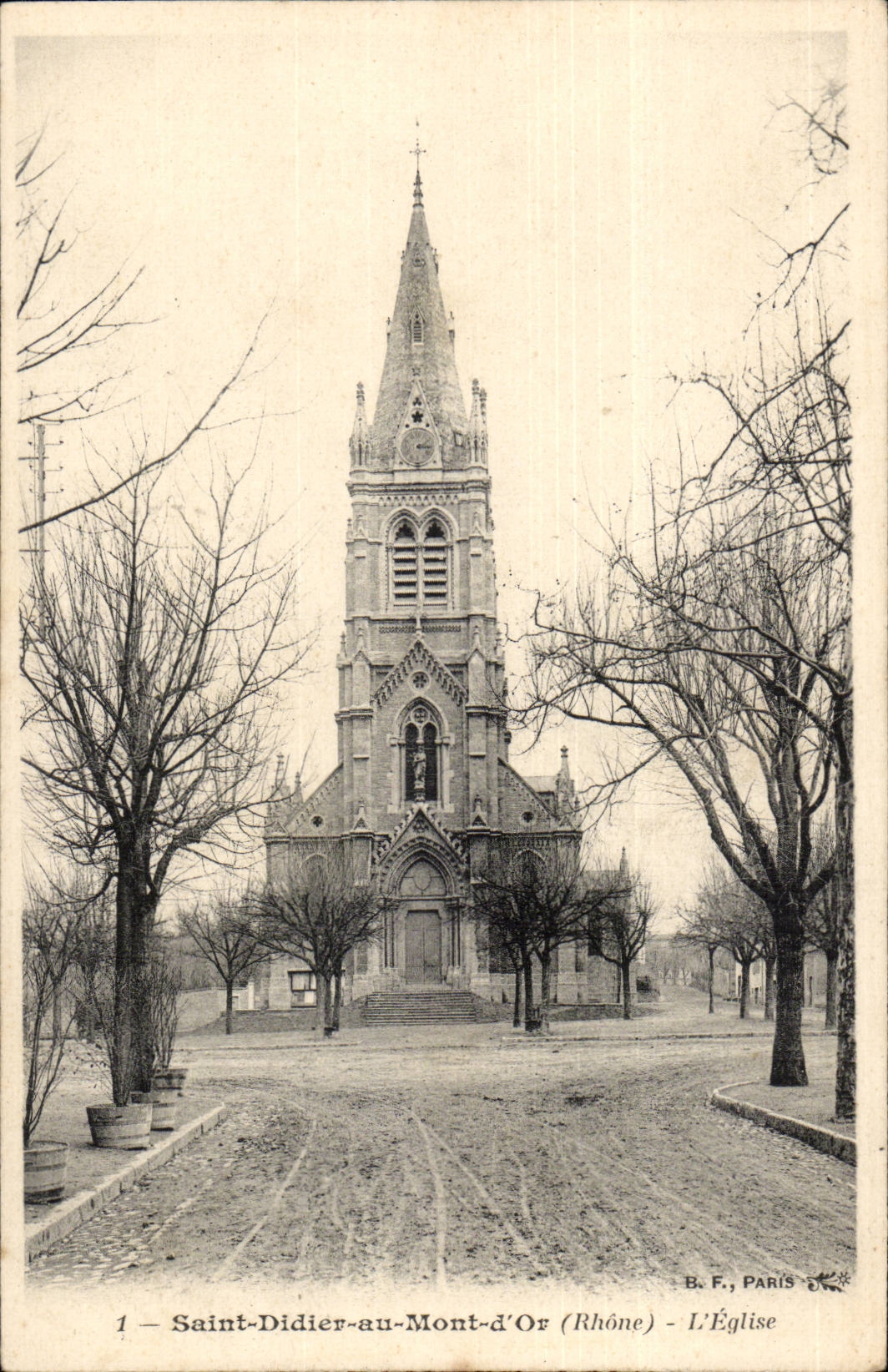 Saint-Didier-au-Mont-d'Or (Rhône) — L'Église — B.F., PARIS