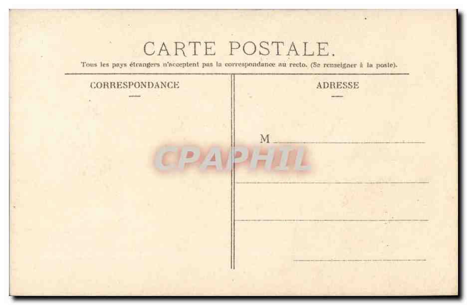 CPA Fantaisie Femme — Rückseite