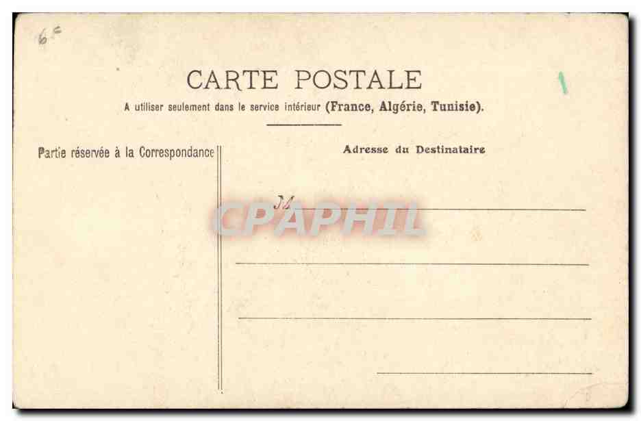 CPA Fantaisie Folklore Nos bons vieux — Rückseite