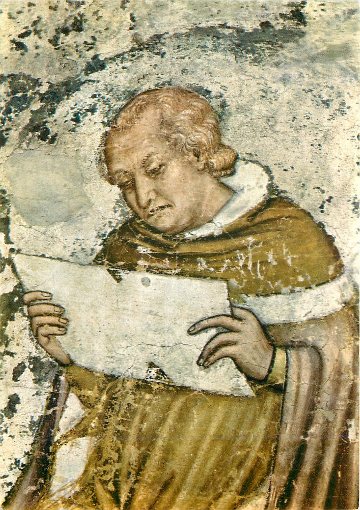 CPM Histoire de ste ursila l'abmbassade au roi de bretagne (detail)