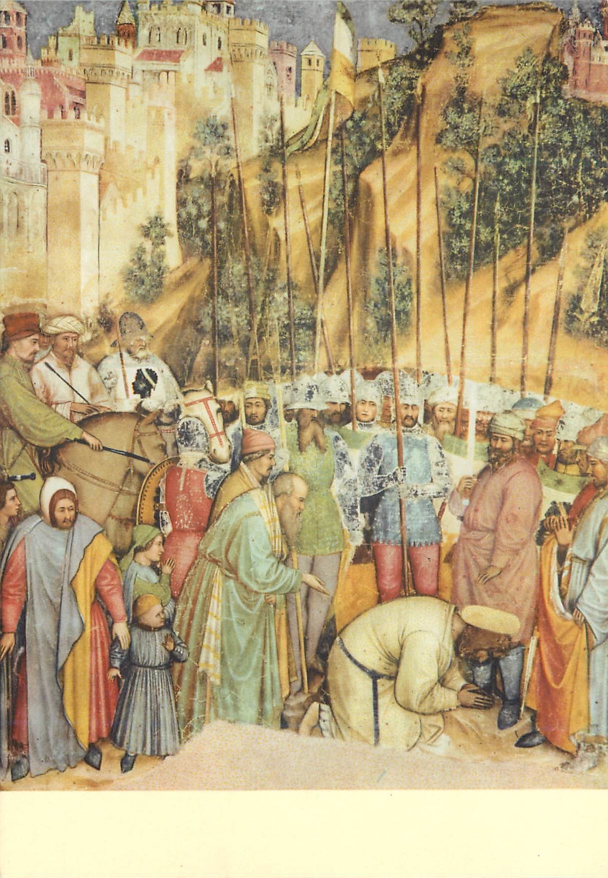 CPM Altichiero (sec XIV) le martyre de st george