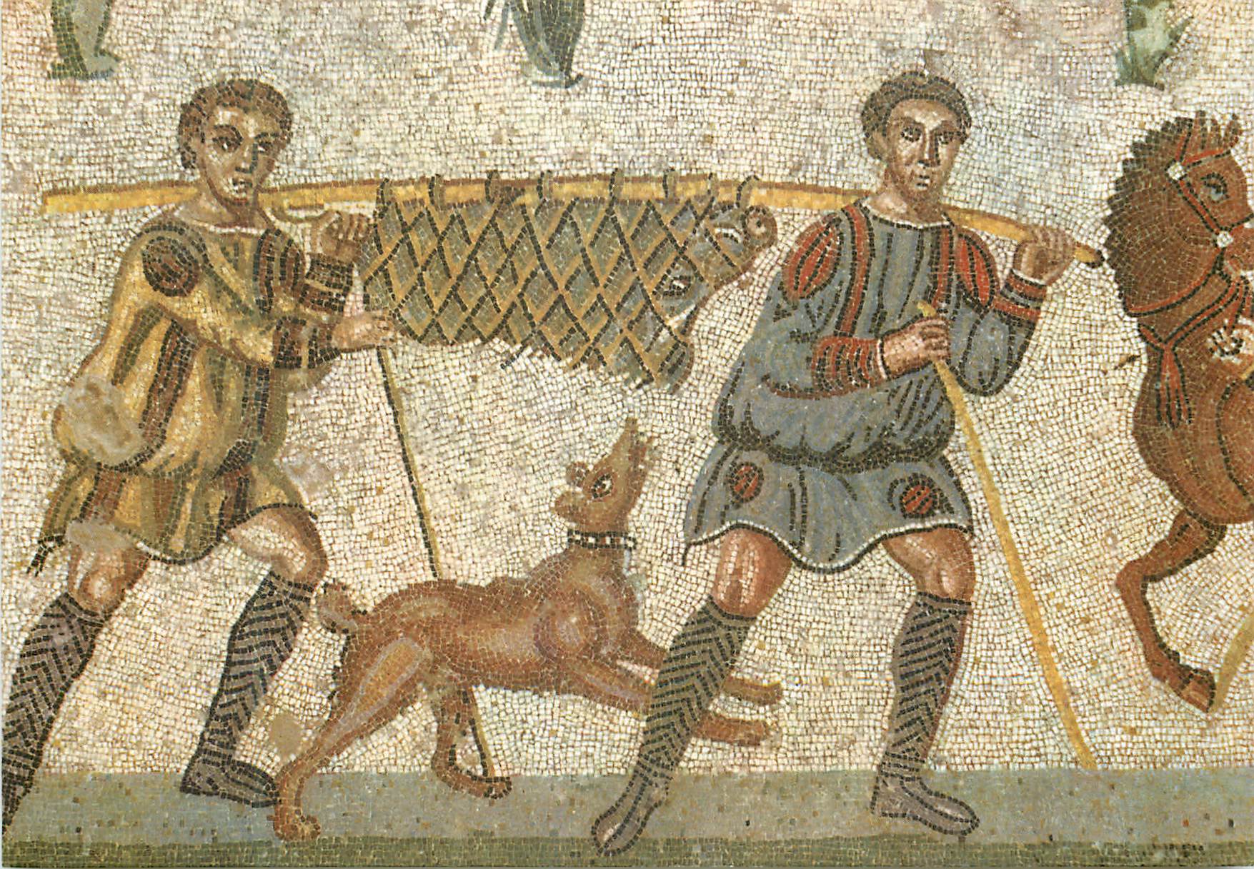 CPM Ignoto promenoir de la chasse (det)
