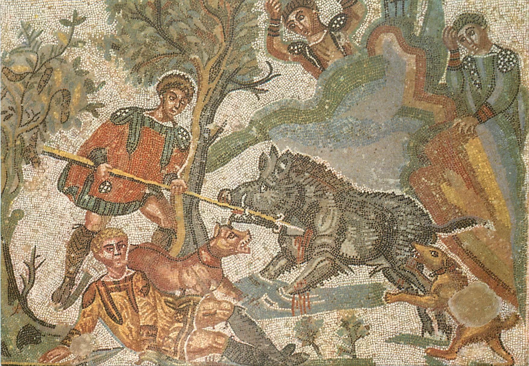 CPM Ignoto promenoir de la chasse (det)