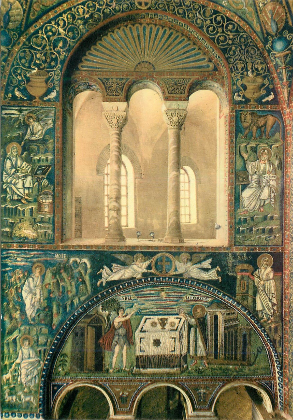 CPM Ravenna s vital (VI s) les sacrifices d'abel et de melchisedoch