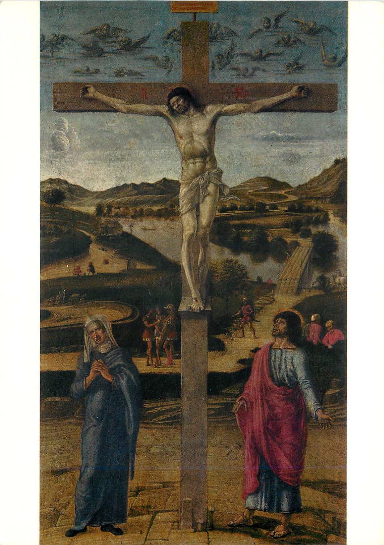 CPM Venezia museo correr giovanni bellini la crocificcione