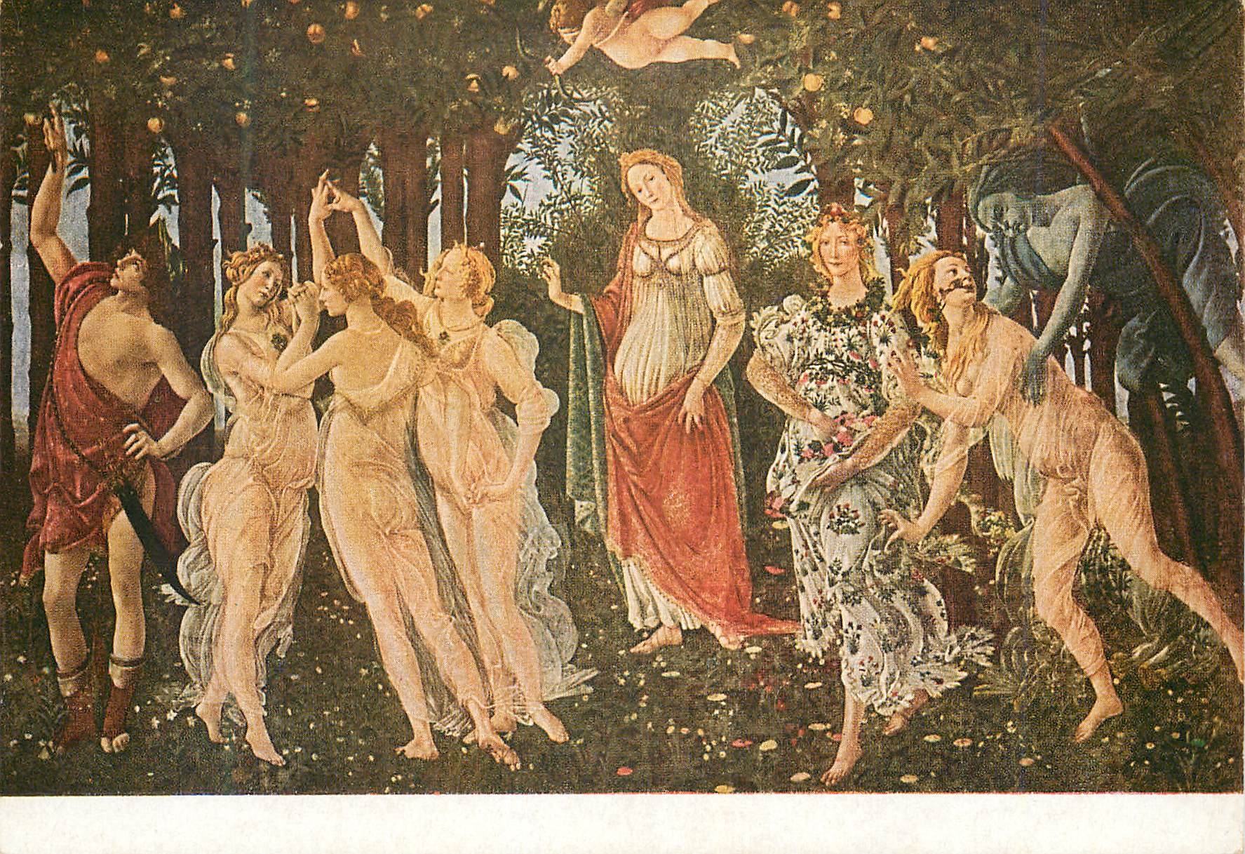 CPM Sandro filipepi dit il botticelli (1147 1510) le printemps