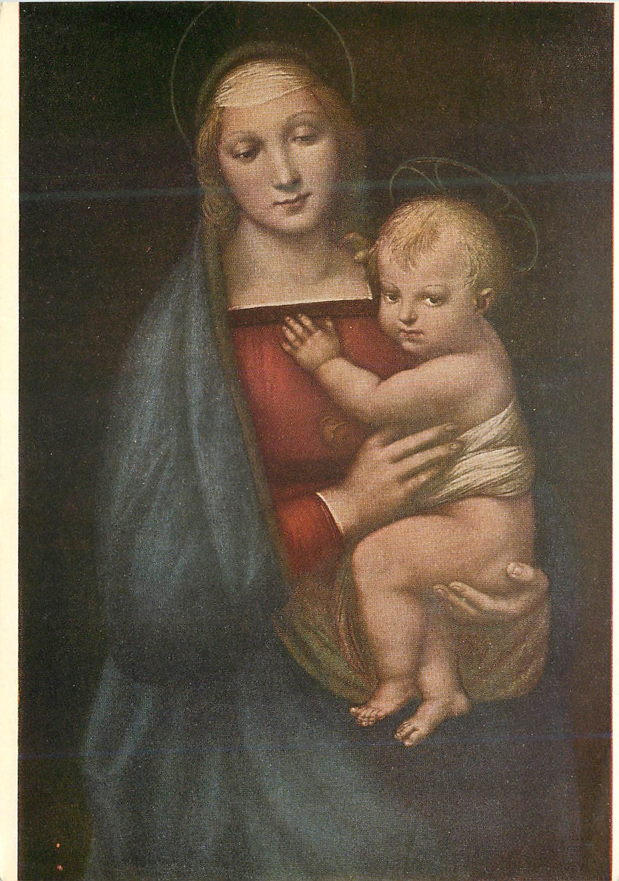 CPM Santi (raffaello) dit raphael sanzio (1483 1520) la vierge du grand duc