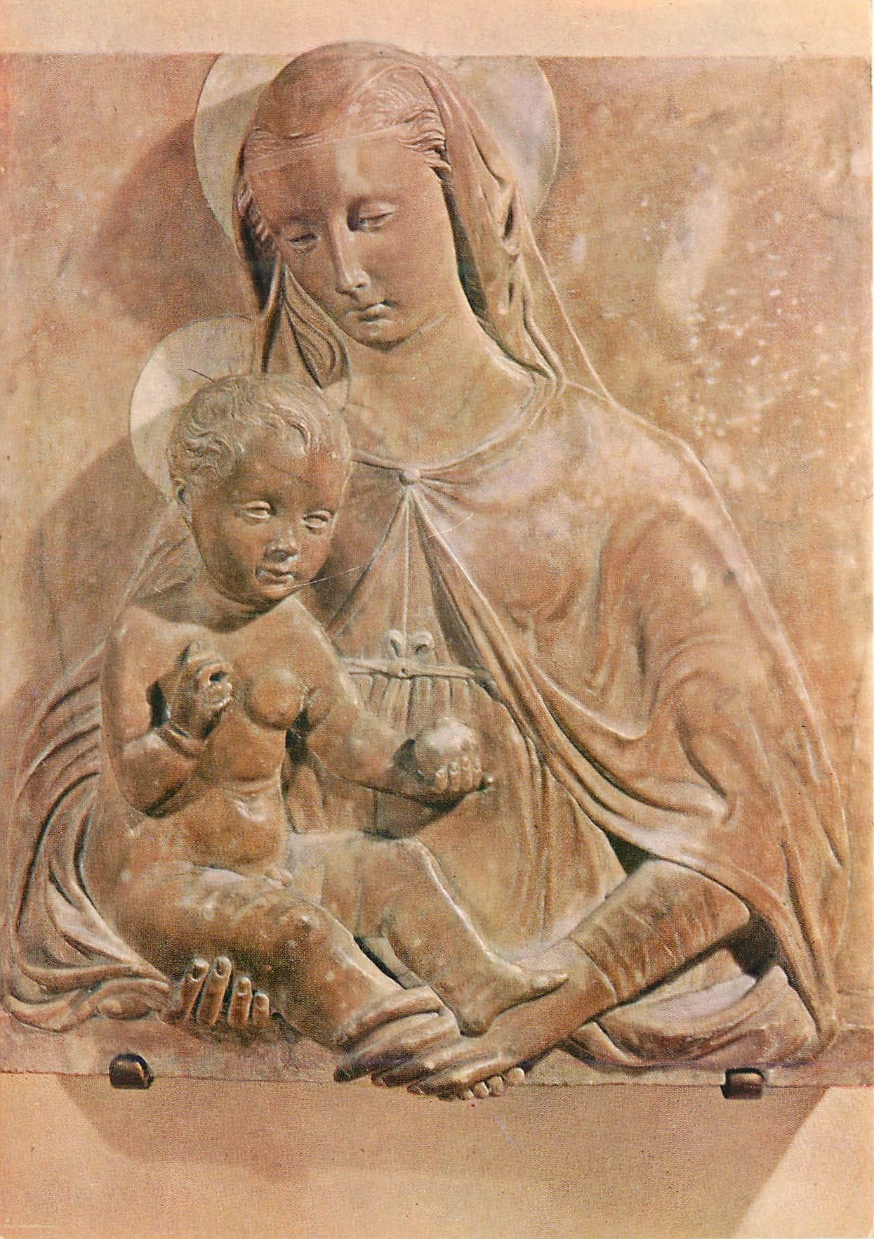 CPM Firenze museo di s maria del fiore la s vierge avec l'enfant