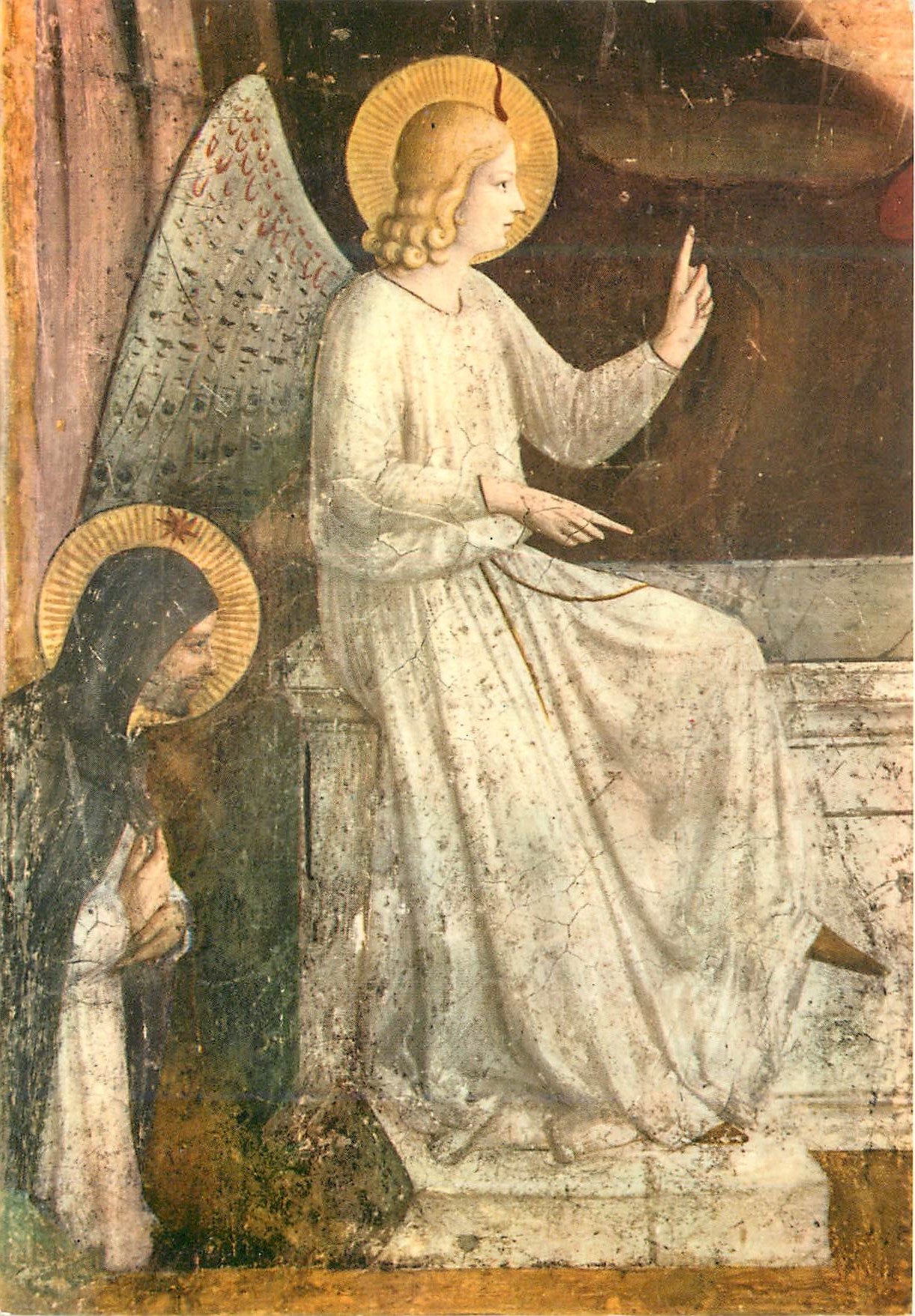CPM Firenze musee s marc detail de la ressurrection deat angelico