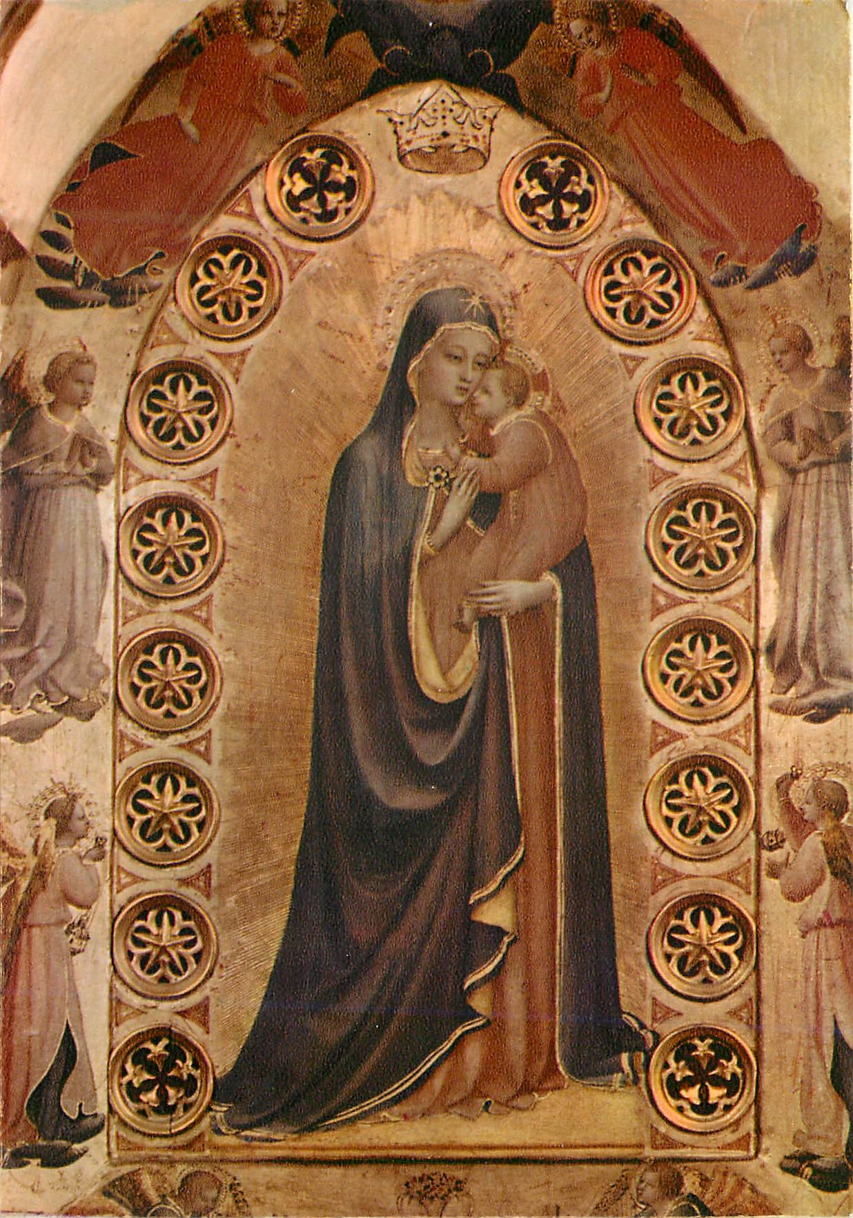 CPM Firenze museo san marco fra angelico la vierge a l'etoile