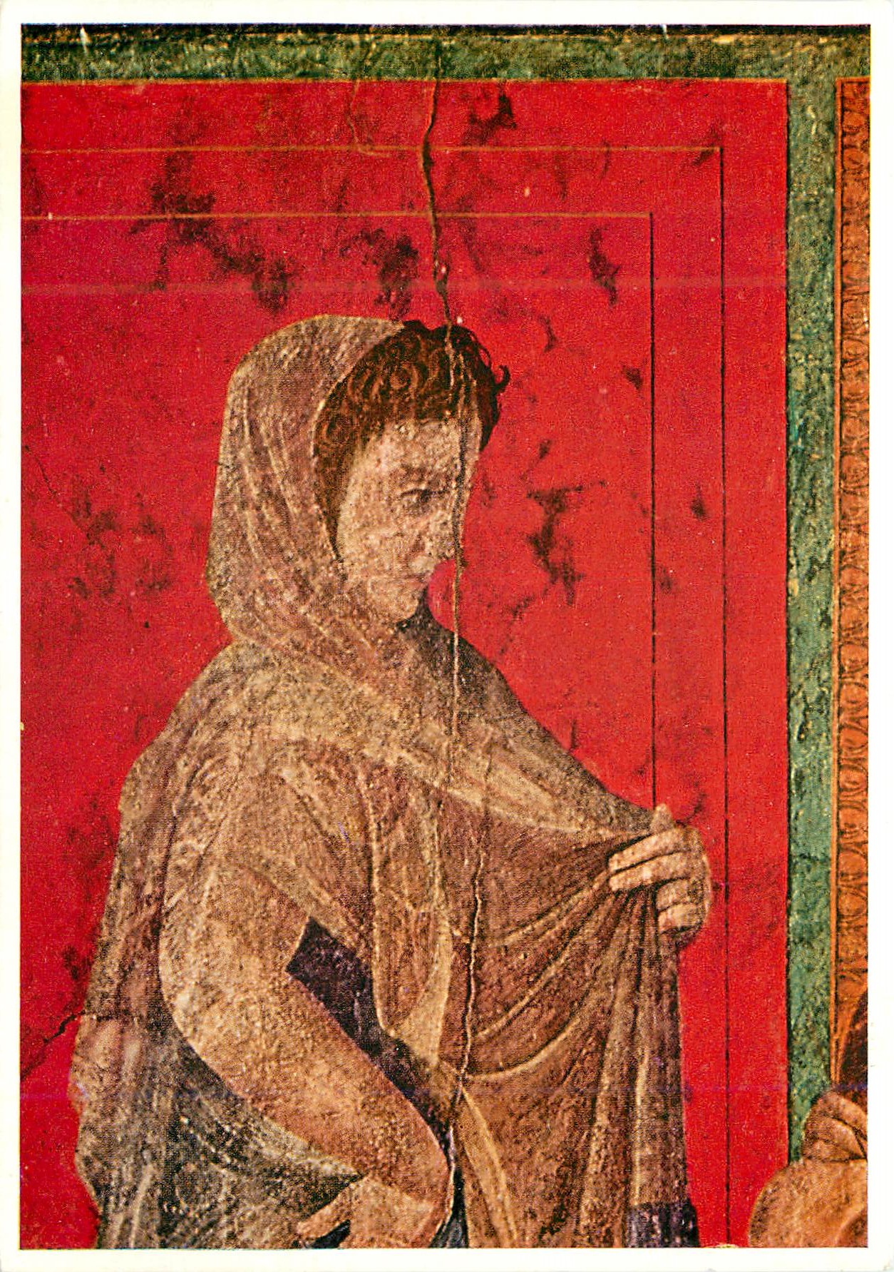 CPM Pompei villa dei misteri la neofita inizianda ai misteri