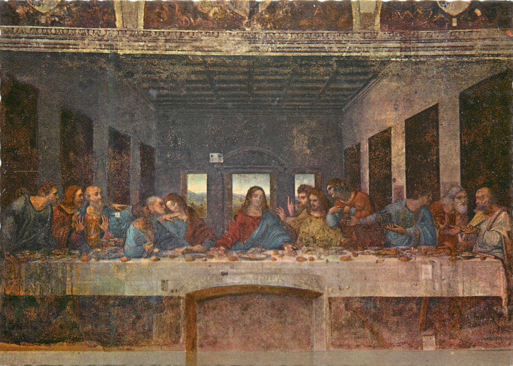 CPM Milano la cene de leonardo de vinci
