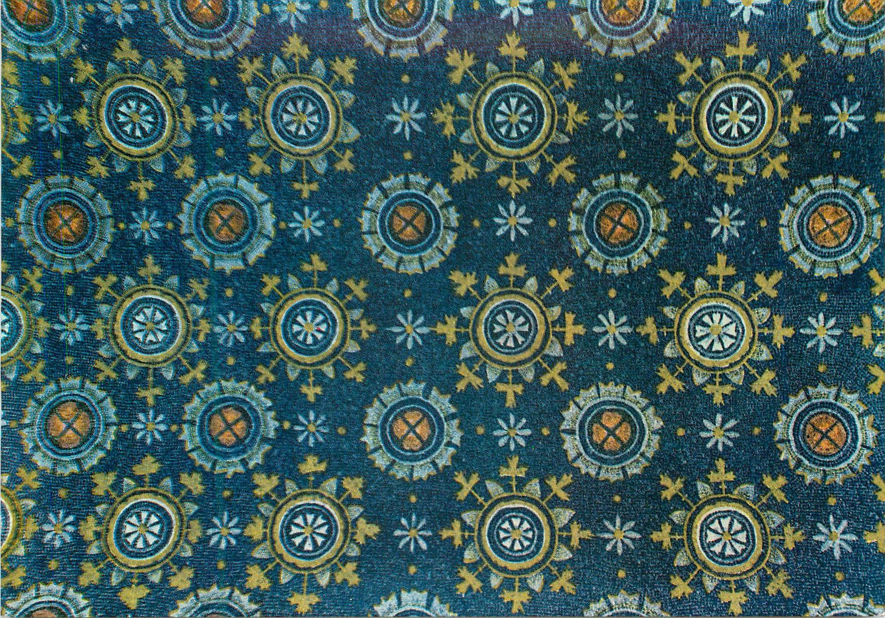 Galla Placidia (5. Jahrhundert) — Detail — F.lli Leonardi, Ravenna, n°22