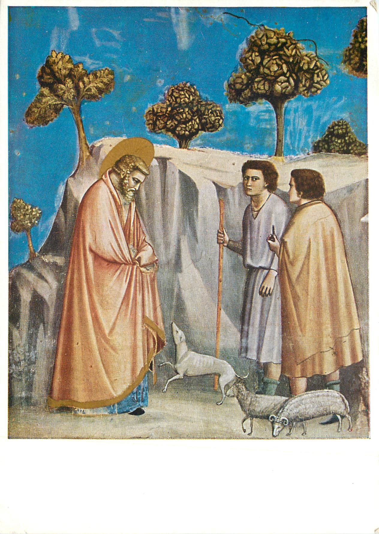 CPM Giotto capella degli scrovegni gioacchino si ritira tra i pastori