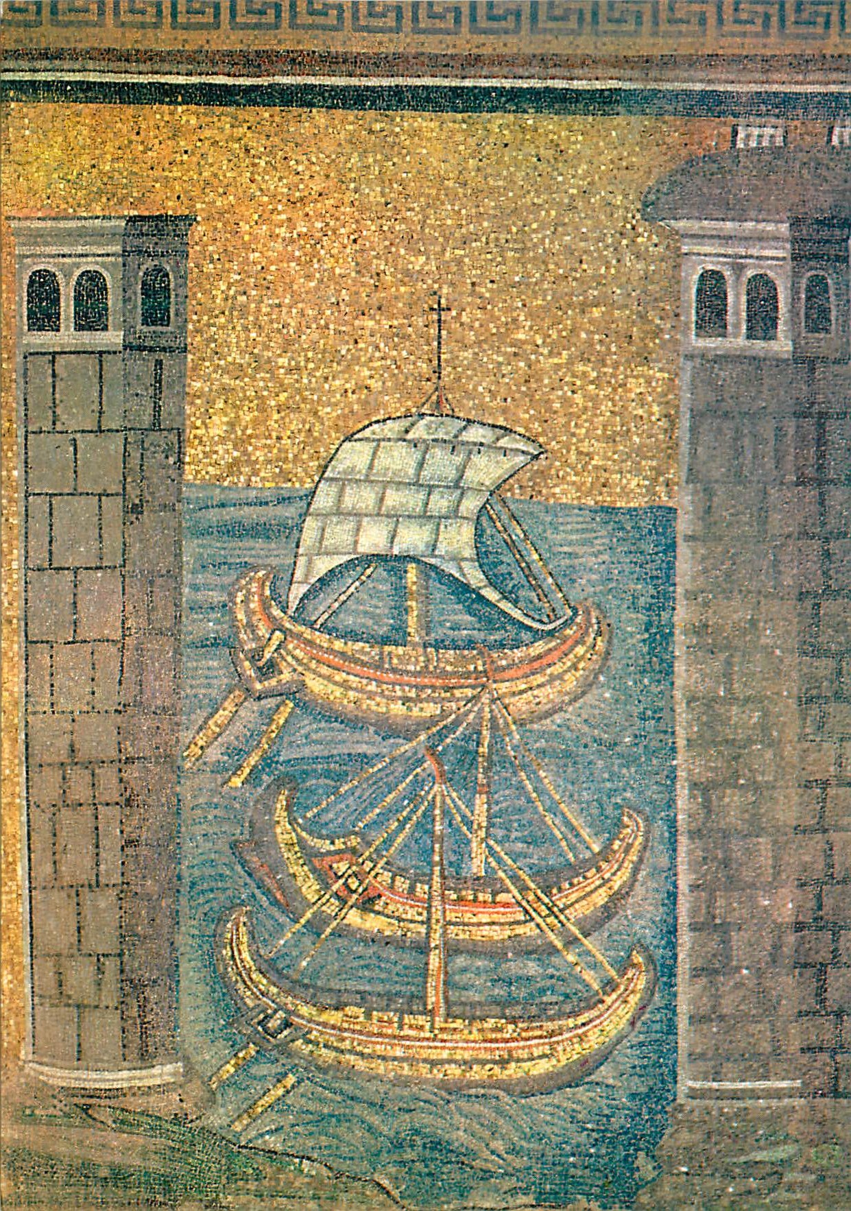 CPM Ravenna basilica de st apollinare neuf le port de classe