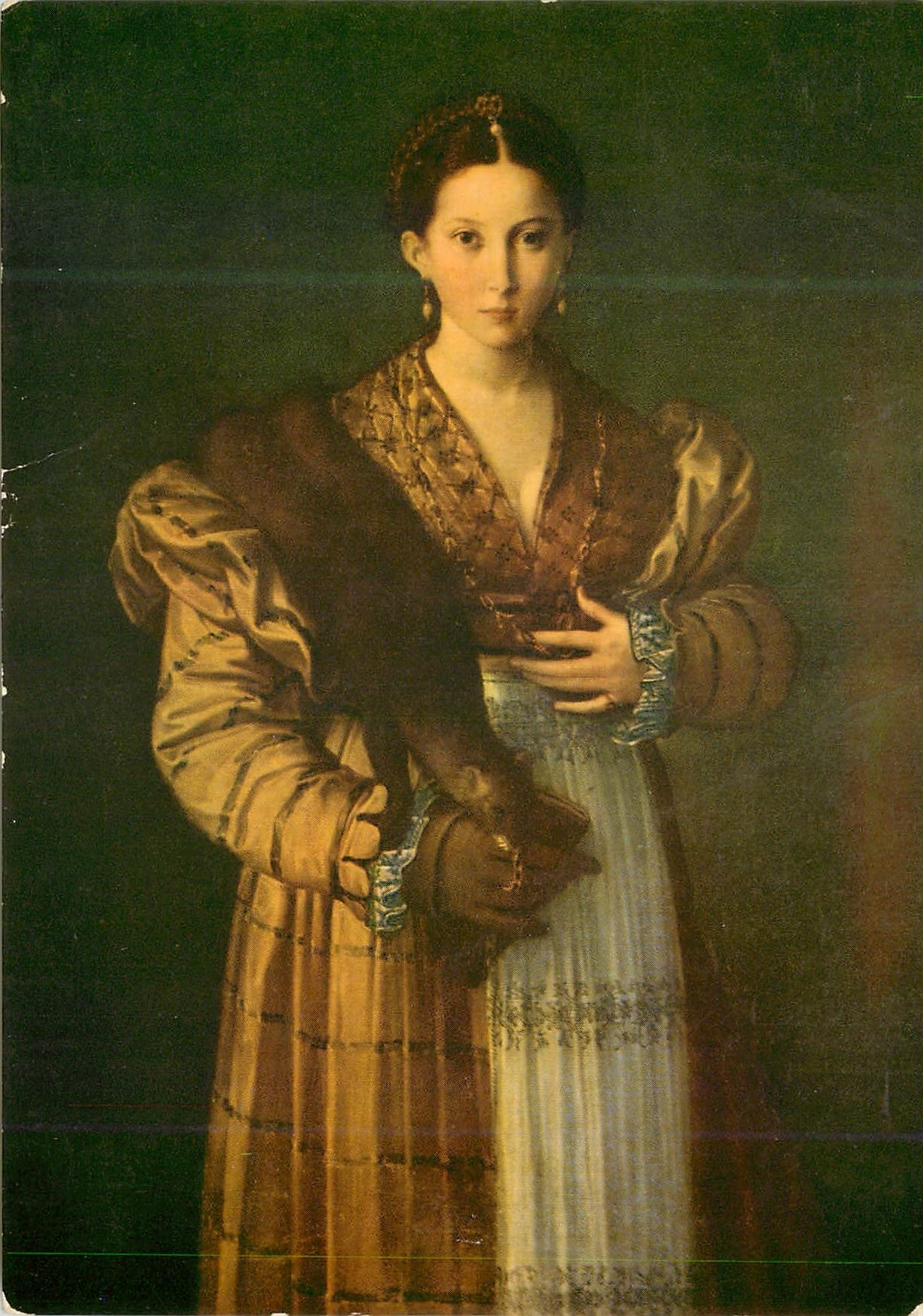 CPM Napoli museo di capodimonte fancesco mazzola detto il parmigianino (1505 1540) portrait de antea