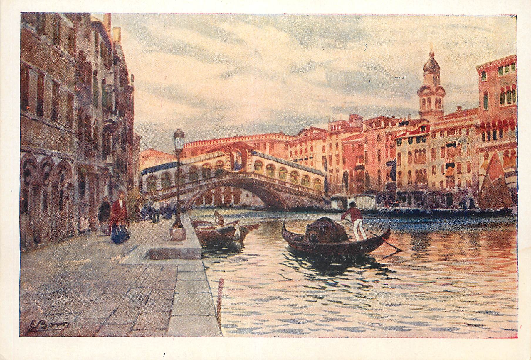CPM Venezia ponte di rialto