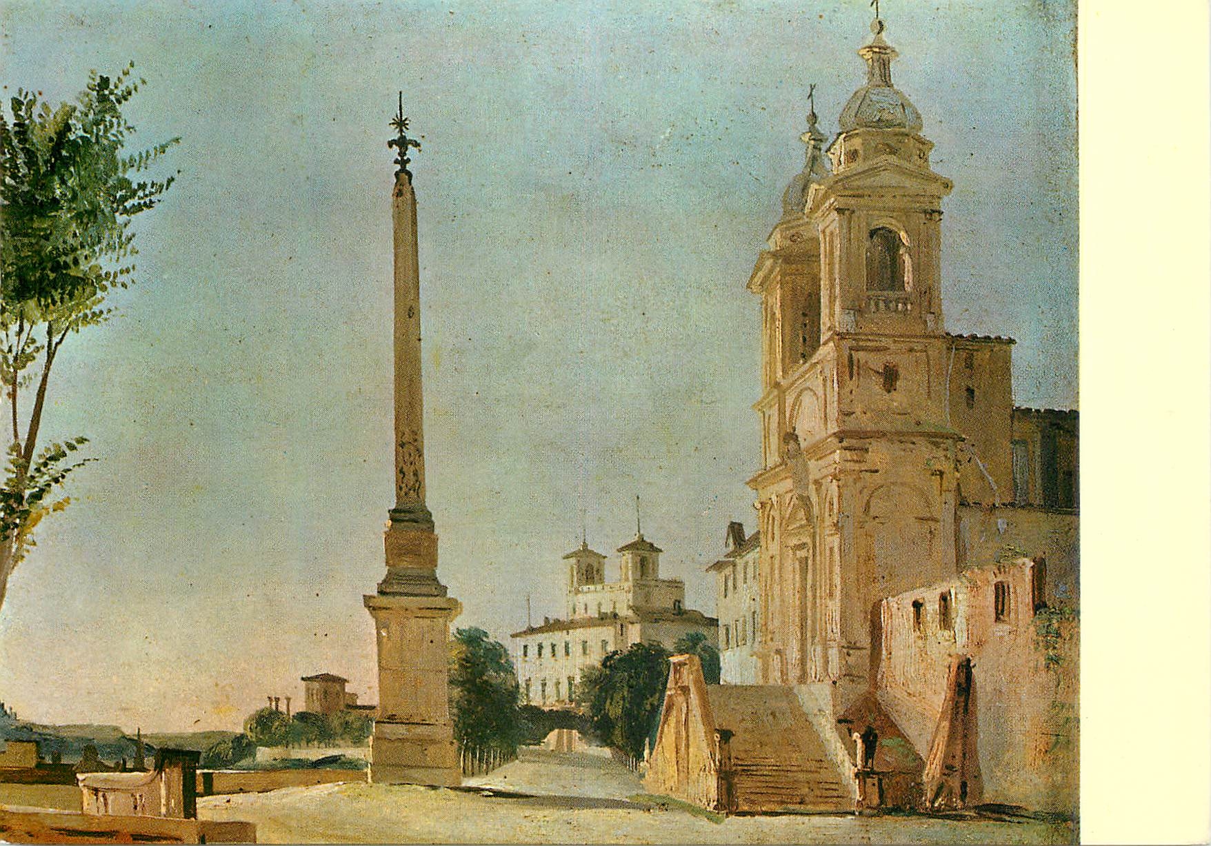 CPM Ippolito caffi Venezia museo d'arte moderne ca pesaro