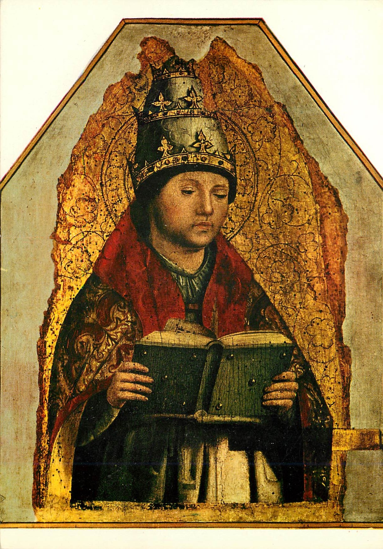CPM Palermo Galleria nazionale della sicilia  s gregorio antonello da messina (c 1430 1479)