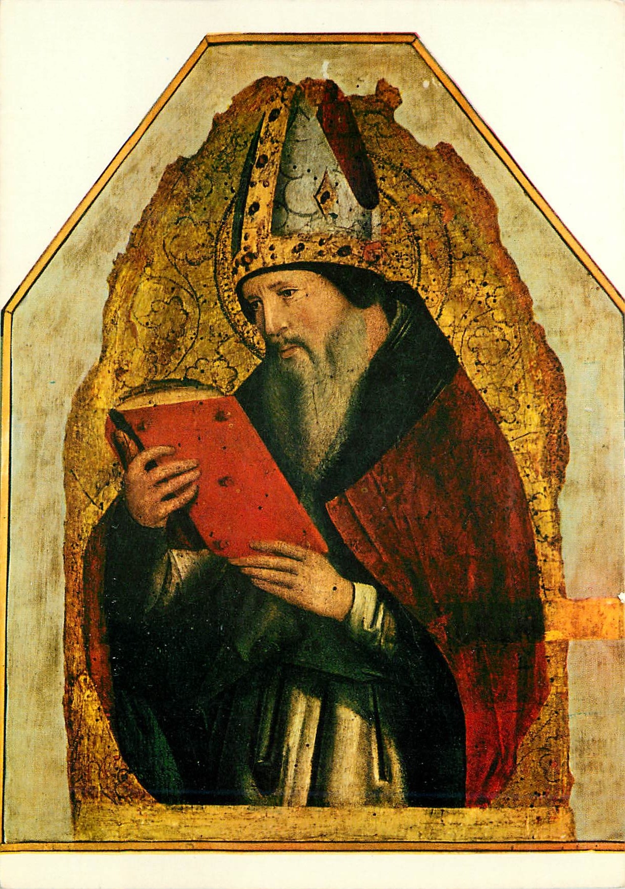 CPM Palermo galleria nazionale della sicilia s agostino antonello da messina (c 1430 1479)