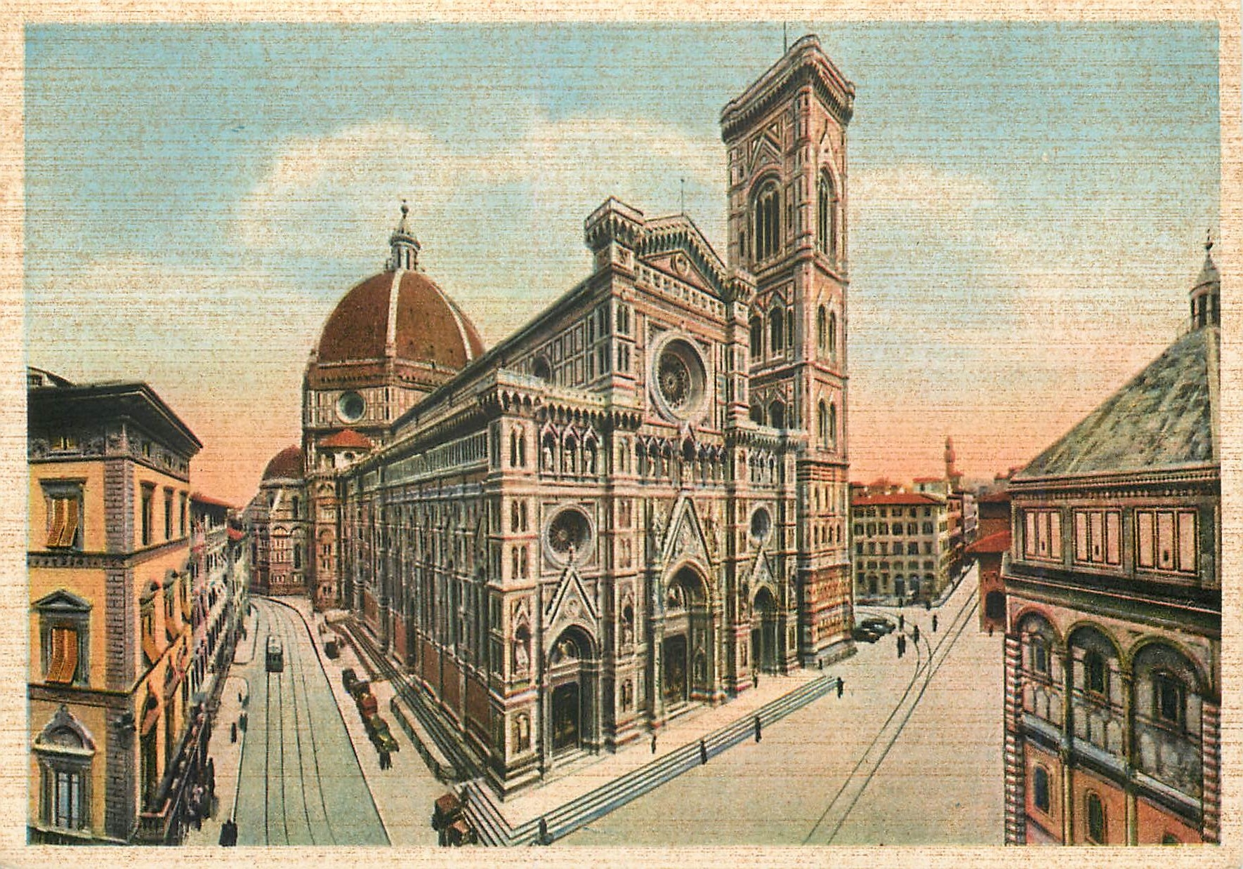 CPM Firenze la cathedrale et la tour de giotto