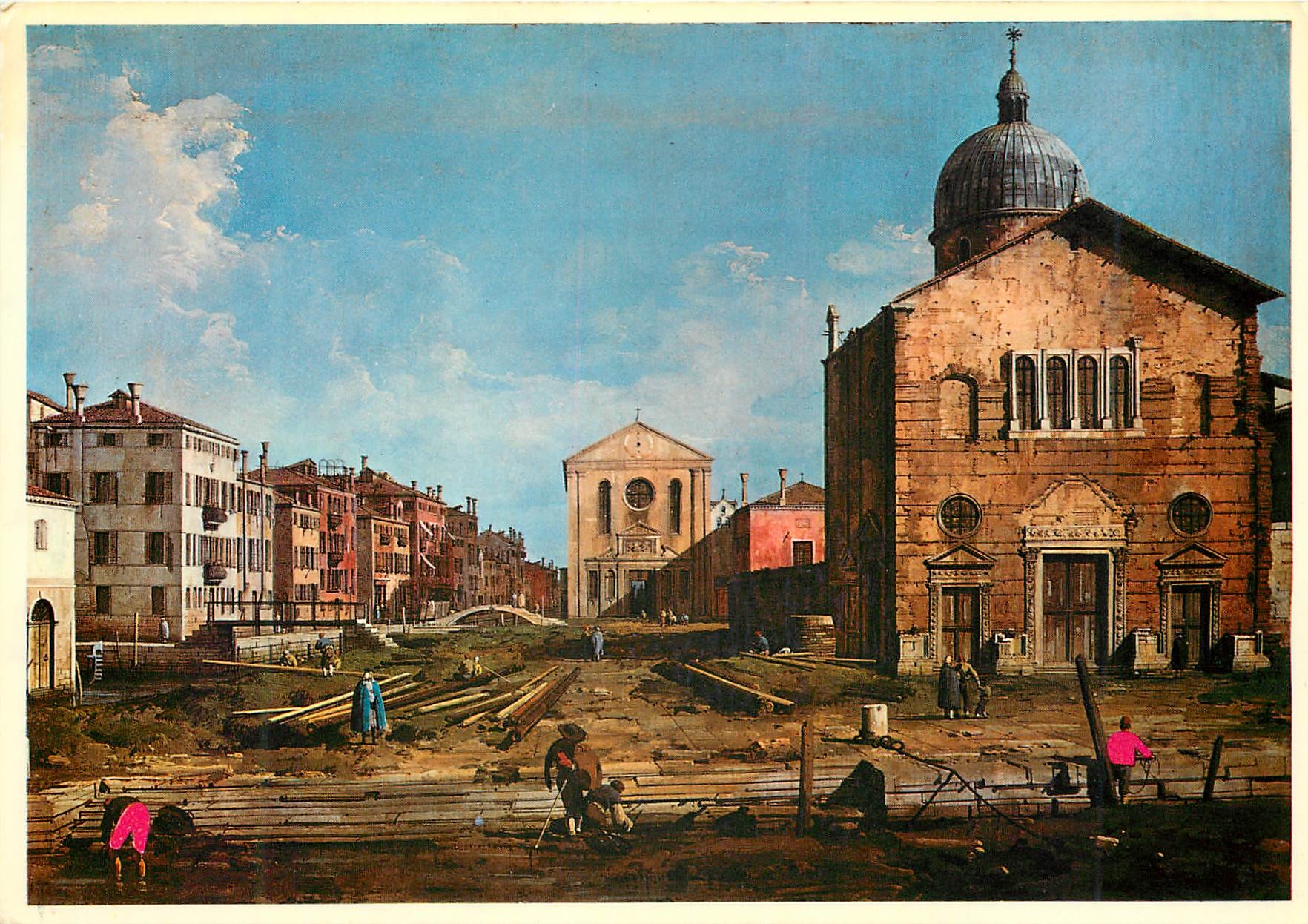 CPM Canaletto saint joseph de castello (coll privee italie)